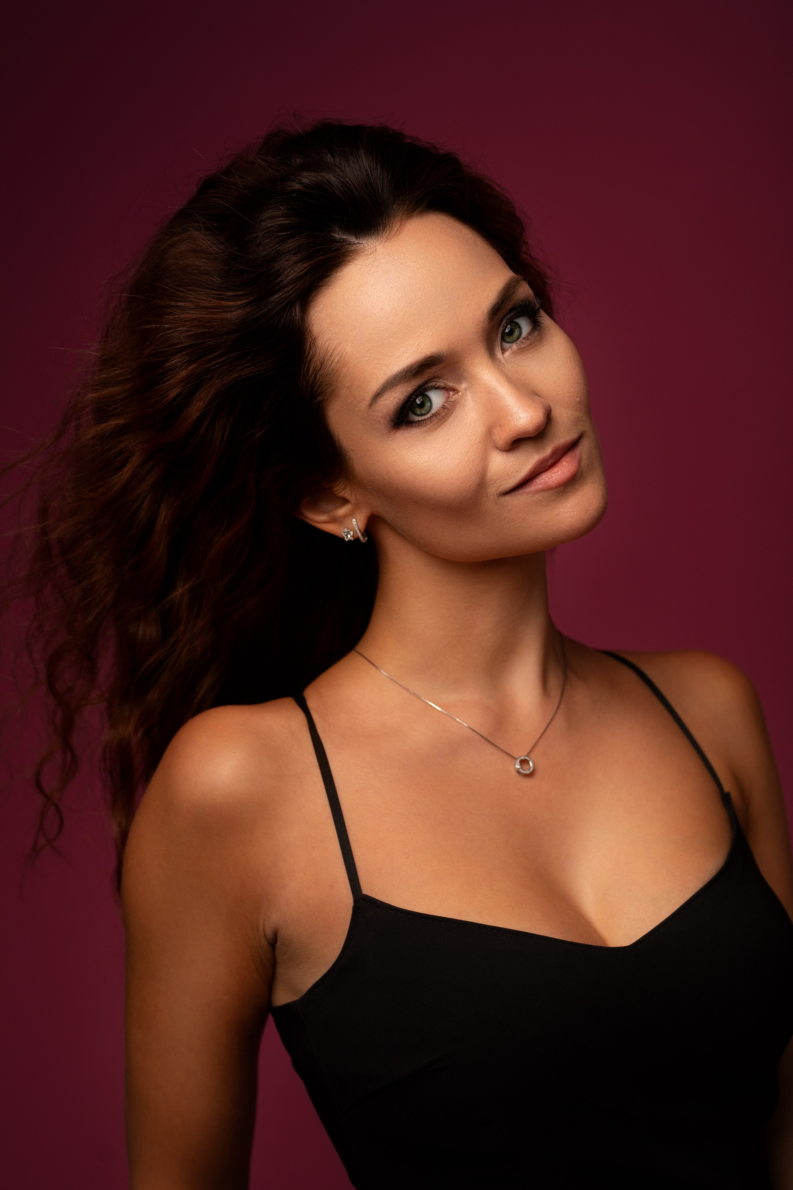 Съемка с Еленой в студии на циклораме для «себя»