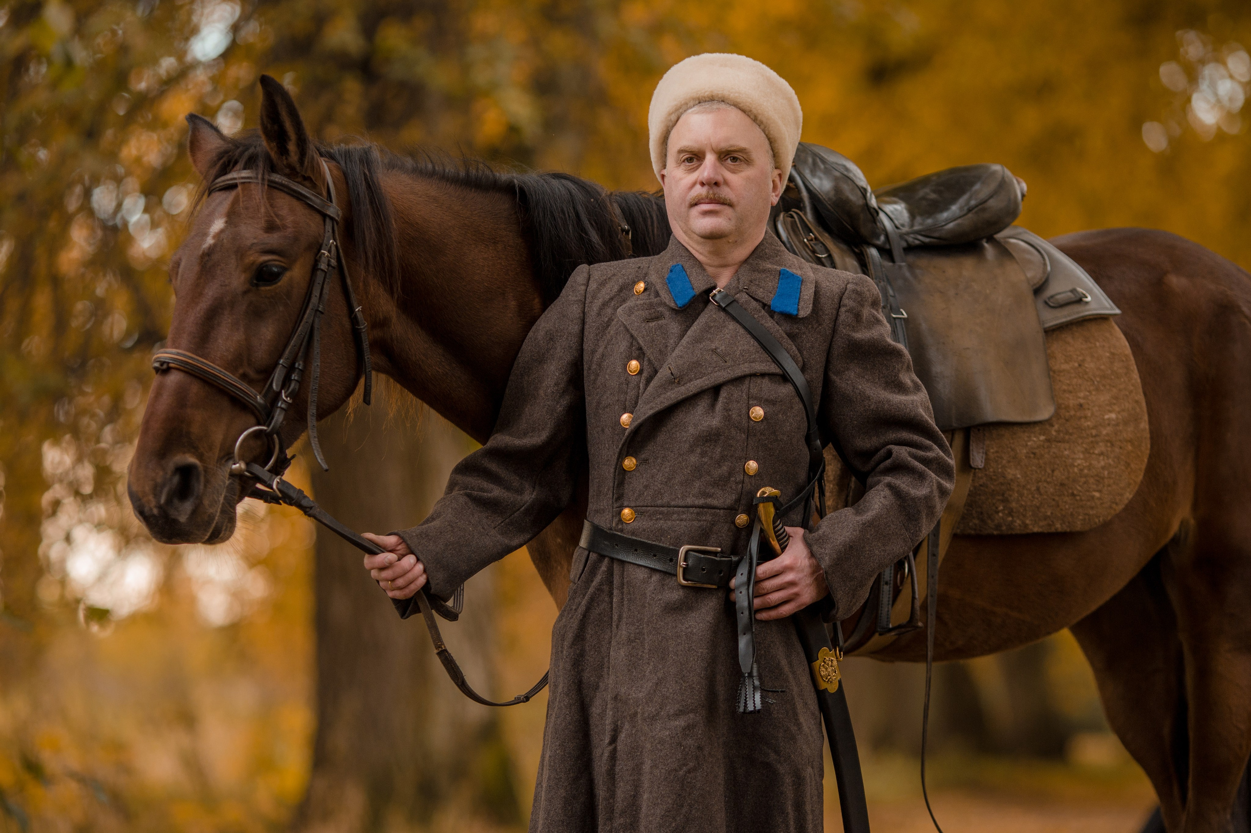 Фотосессия в казачьем стиле