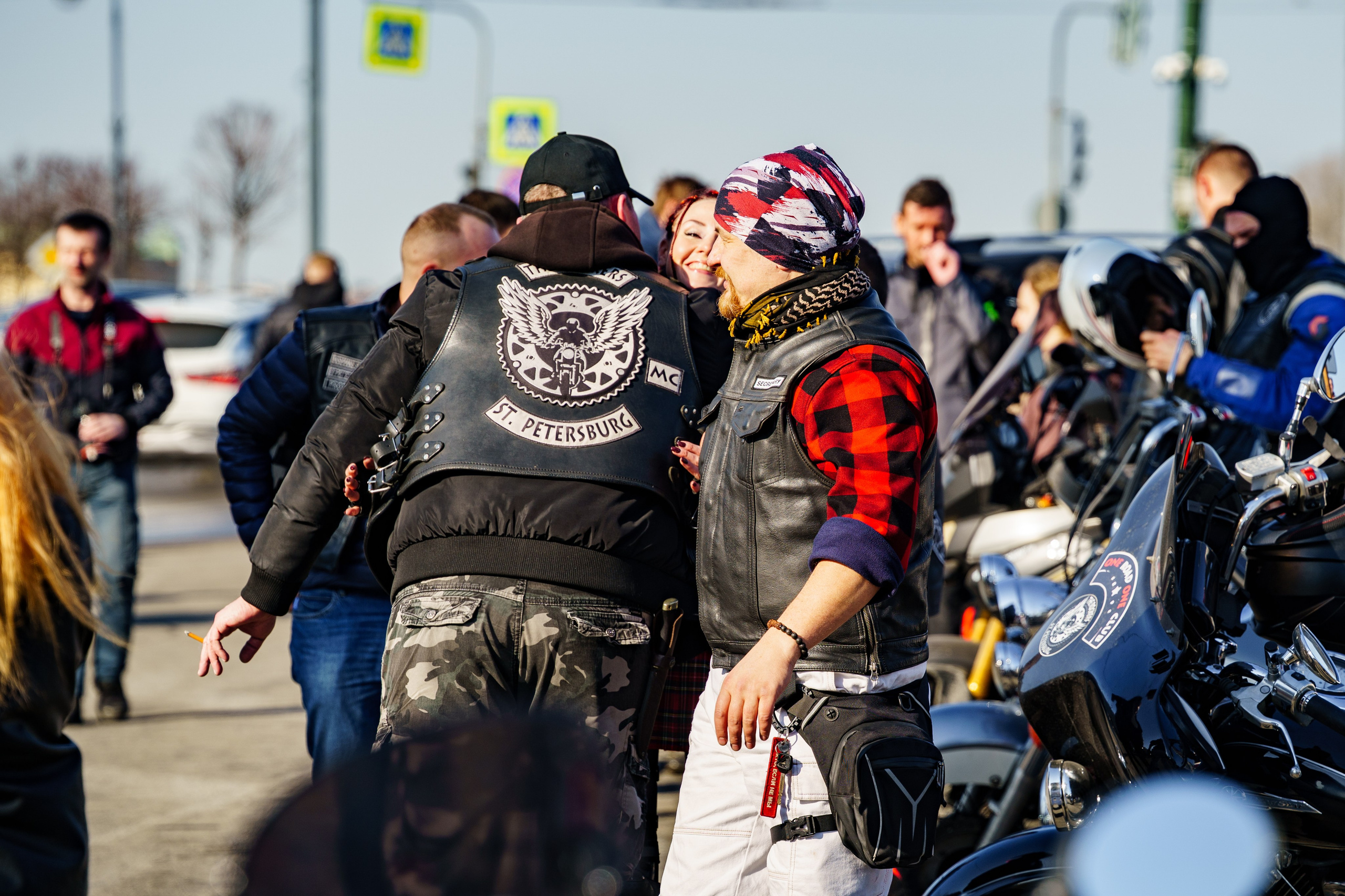 Прохват мотоклуба Norman Riders ч.1. Концертный и репортажный фотограф в Санкт-Петербурге Слава Пахомов