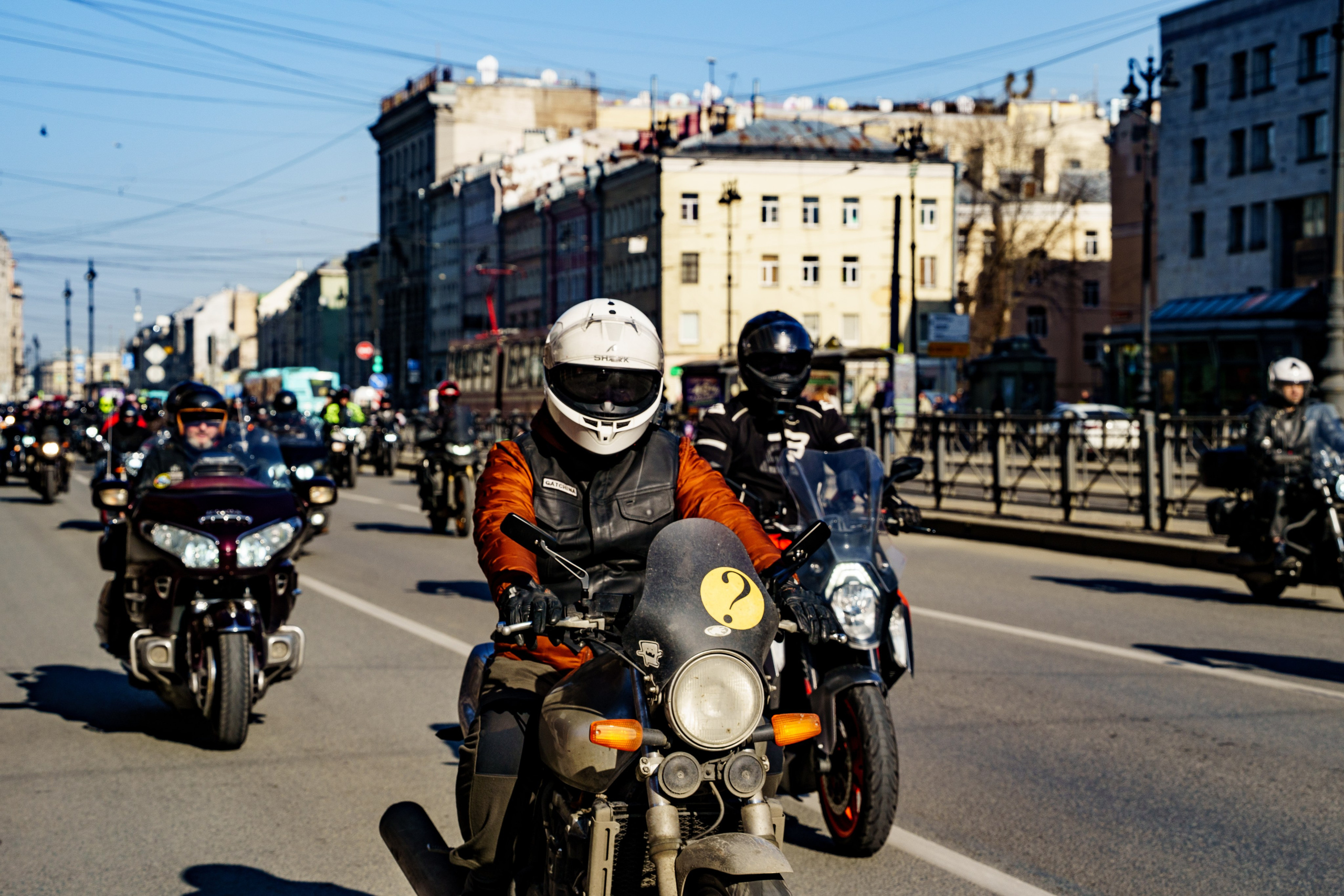 Прохват мотоклуба Norman Riders ч.1. Концертный и репортажный фотограф в Санкт-Петербурге Слава Пахомов