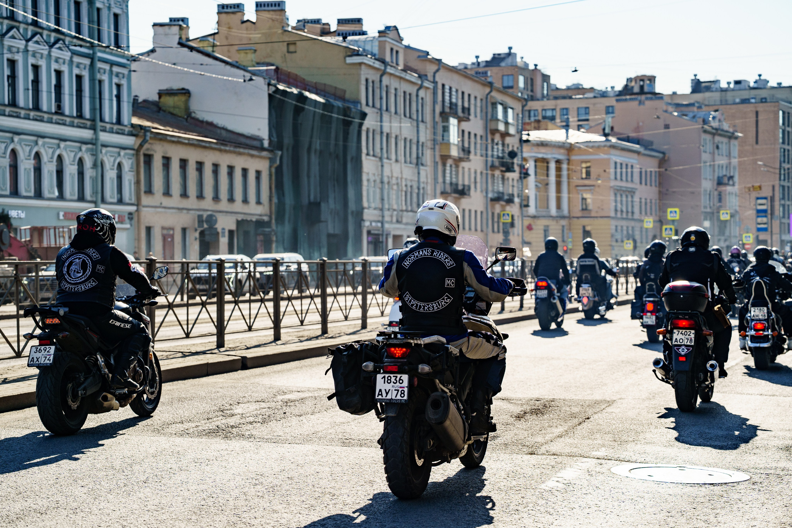 Прохват мотоклуба Norman Riders ч.1. Концертный и репортажный фотограф в Санкт-Петербурге Слава Пахомов