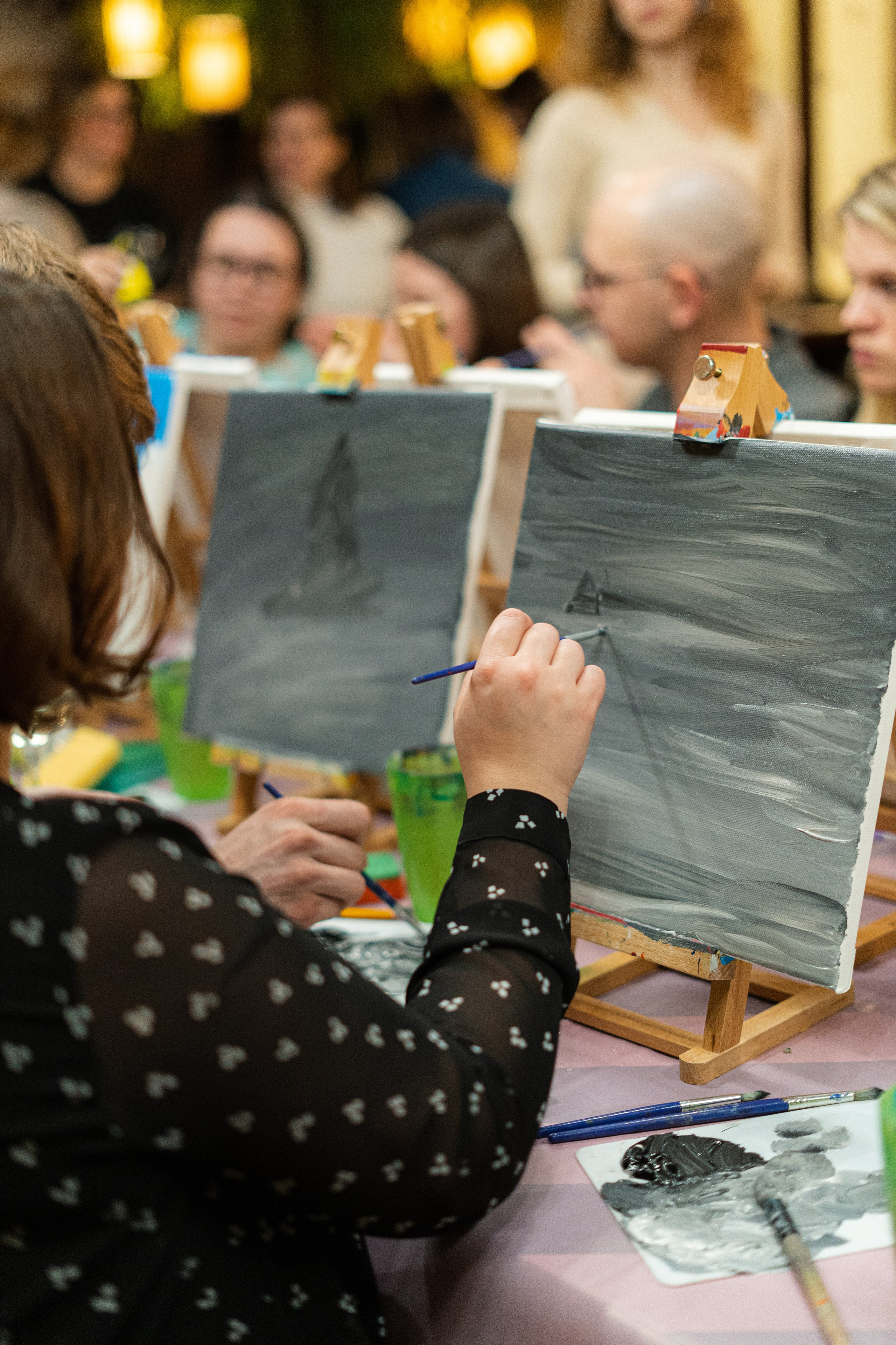 Корпоратив Teach Me Art 2. Портретный фотограф в Москве и Санкт-Петербурге Арина Чех