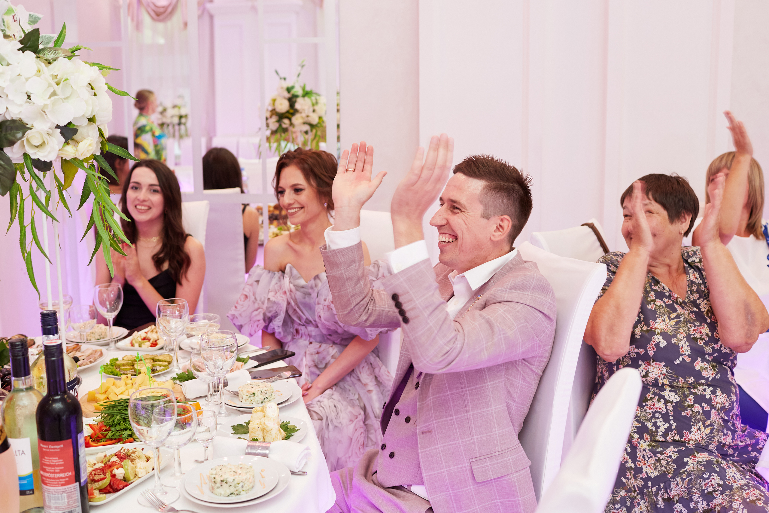 Фотосъёмка юбилея, банкетный зал «Променад». Свадебный и семейный фотограф в Самаре Грибцова Людмила