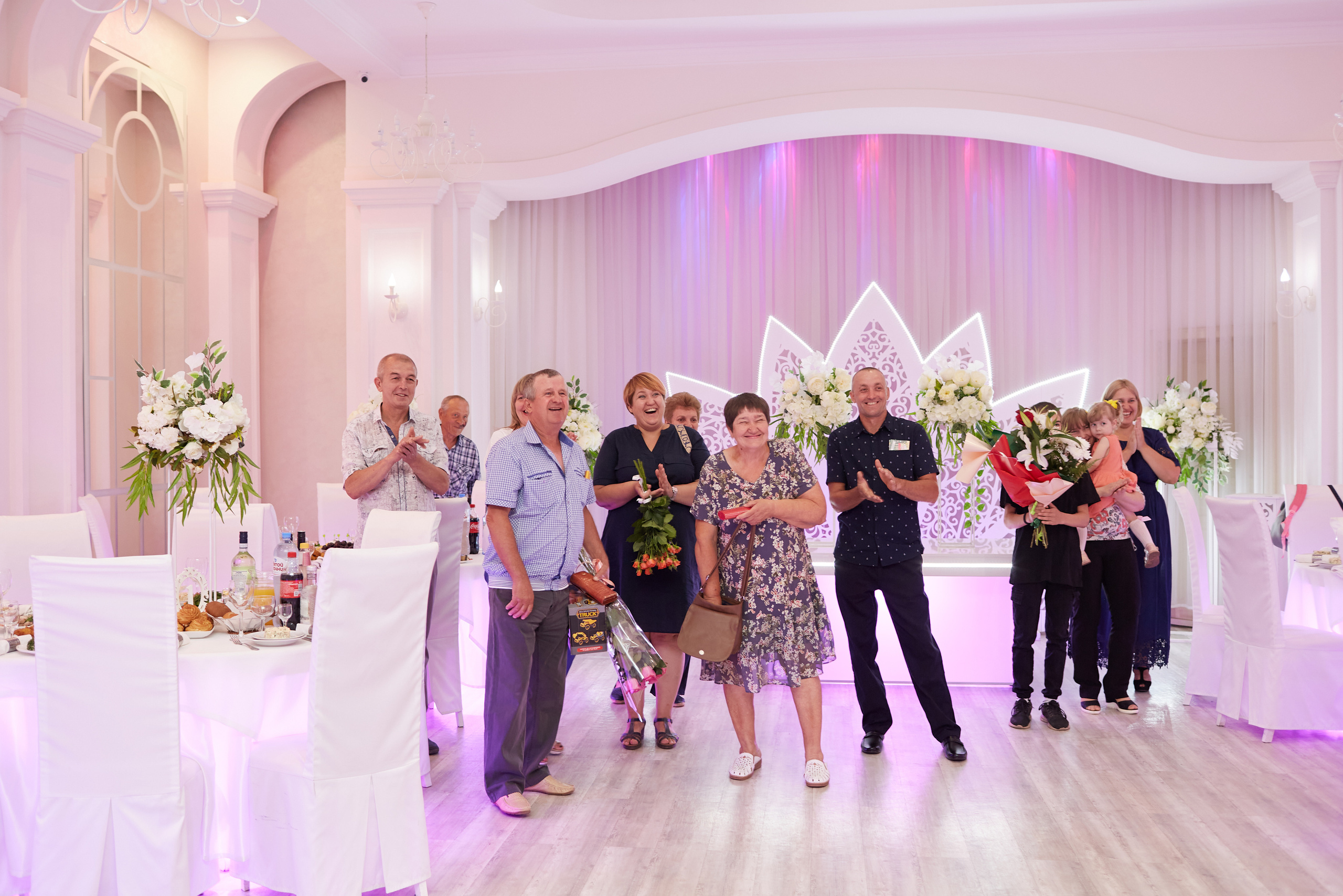 Фотосъёмка юбилея, банкетный зал «Променад». Свадебный и семейный фотограф в Самаре Грибцова Людмила