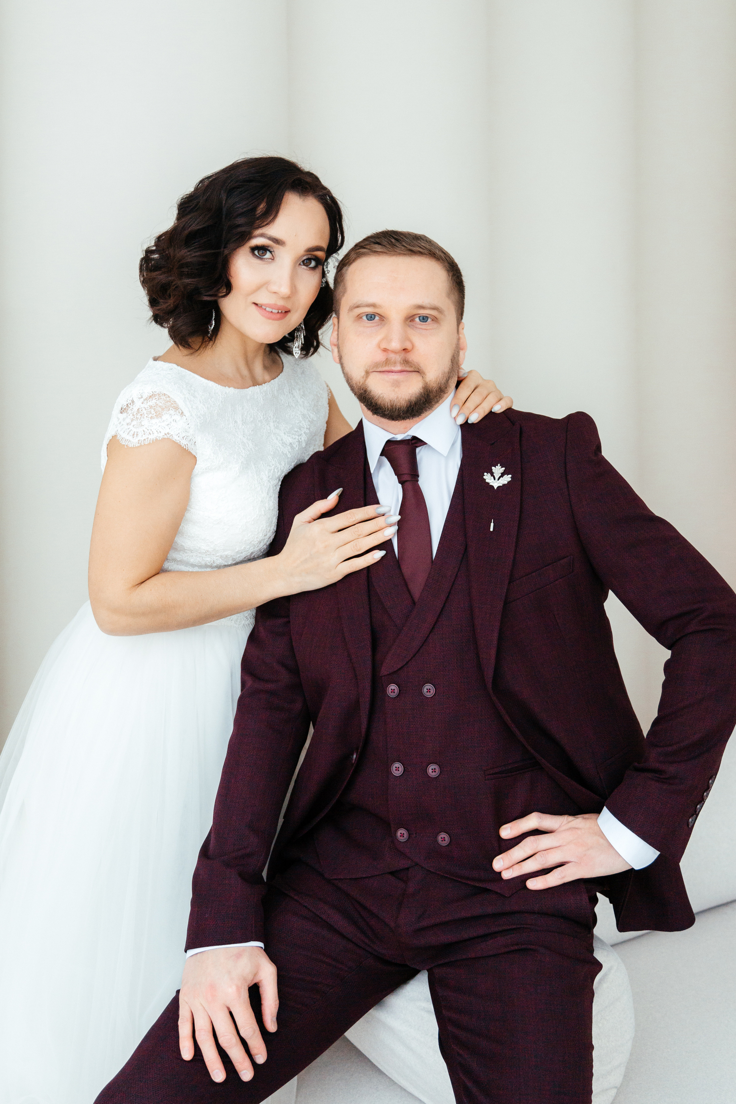 Зимняя свадебная фотосессия. Свадебный и семейный фотограф в Самаре Грибцова Людмила