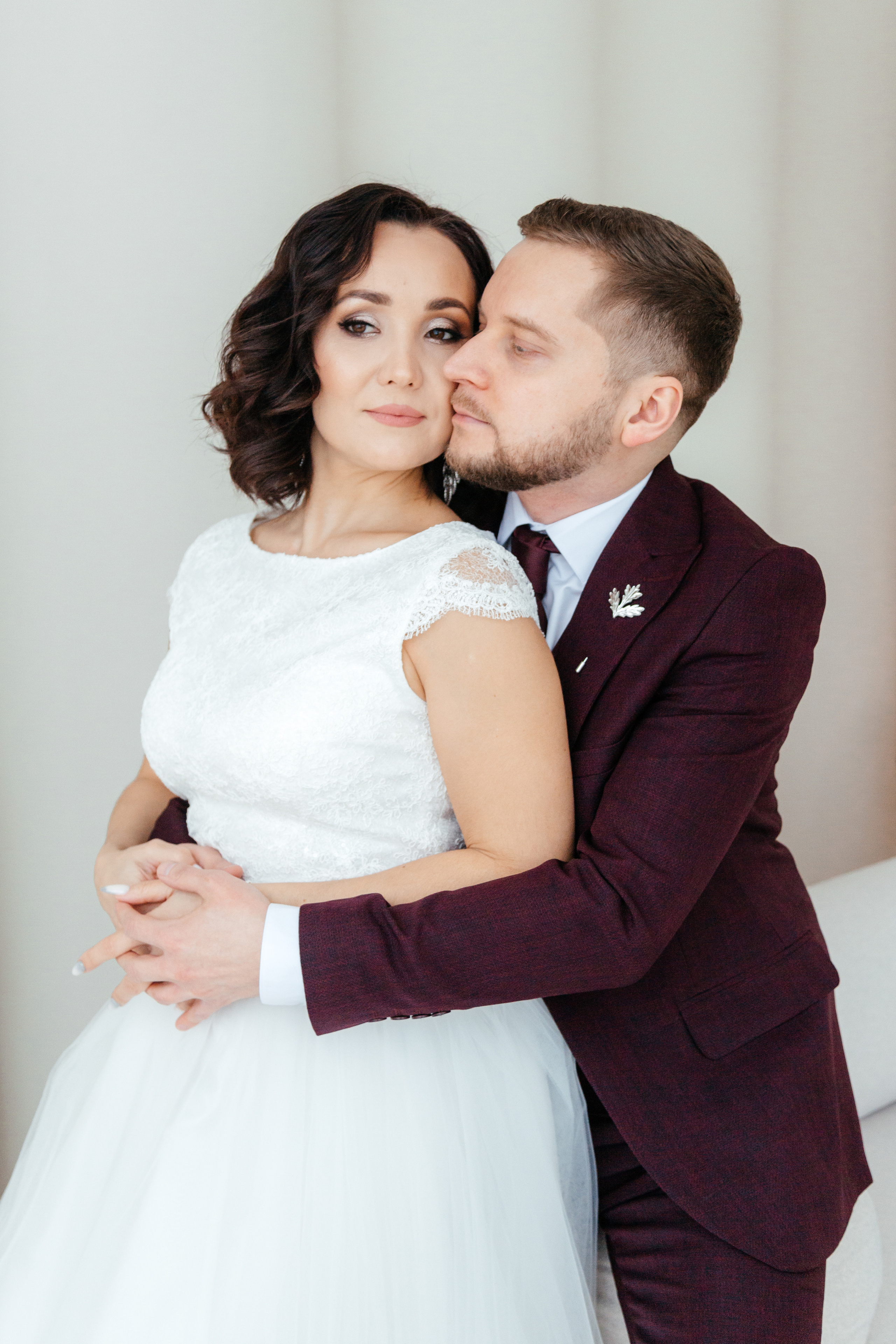 Зимняя свадебная фотосессия. Свадебный и семейный фотограф в Самаре Грибцова Людмила