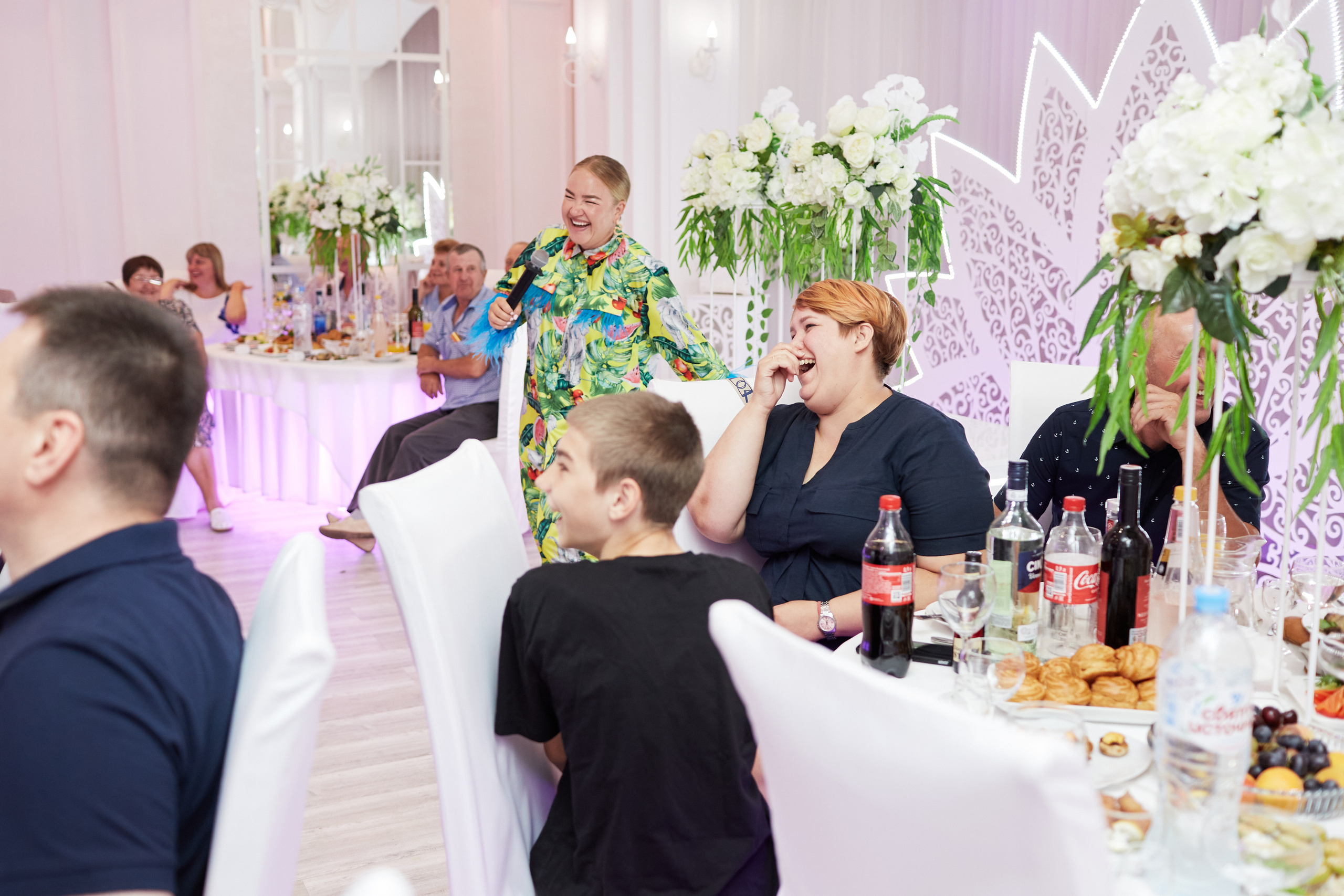 Фотосъёмка юбилея, банкетный зал «Променад». Свадебный и семейный фотограф в Самаре Грибцова Людмила