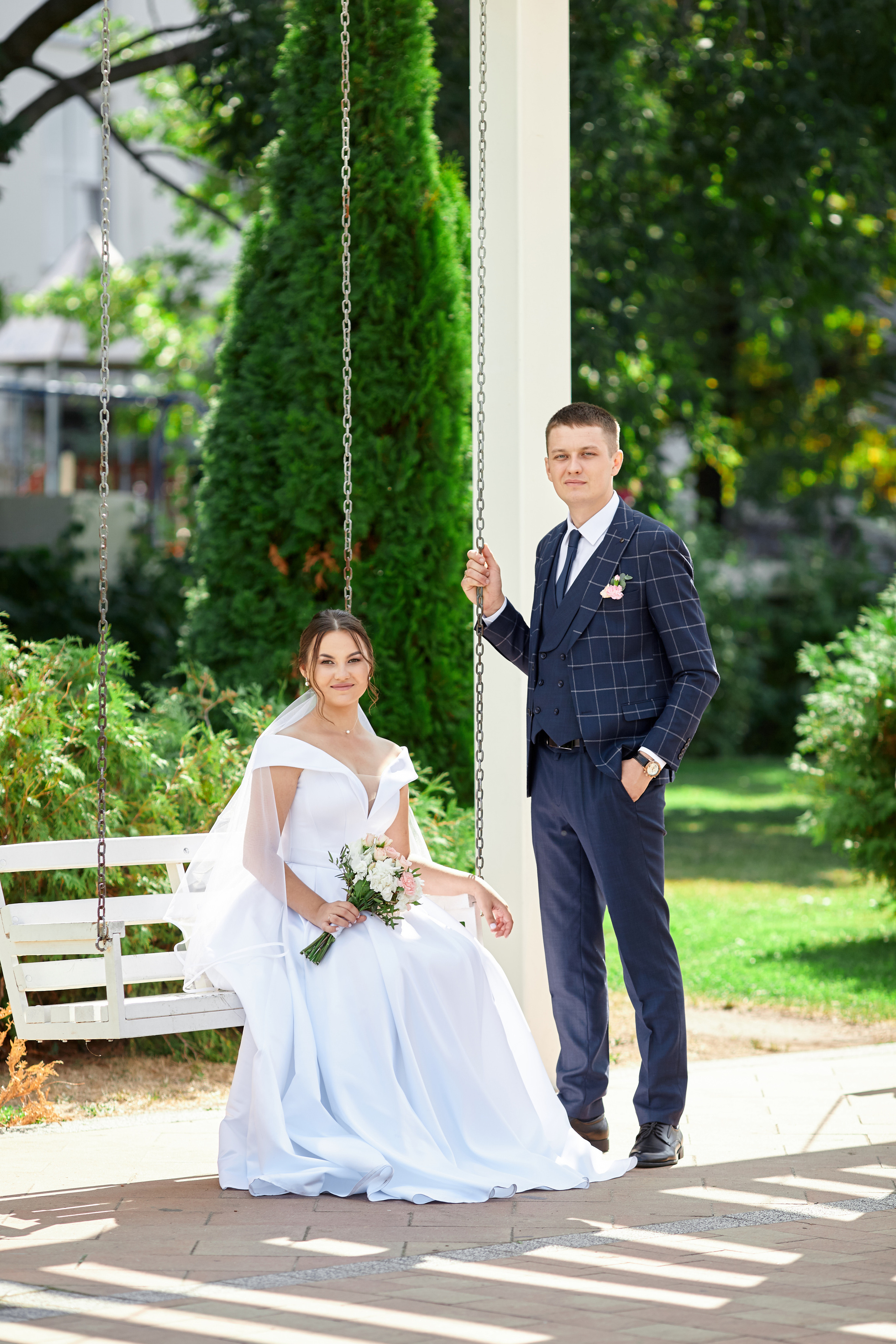 Свадебная фотосессия парк-отель «Золотой берег». Свадебный и семейный фотограф в Самаре Грибцова Людмила