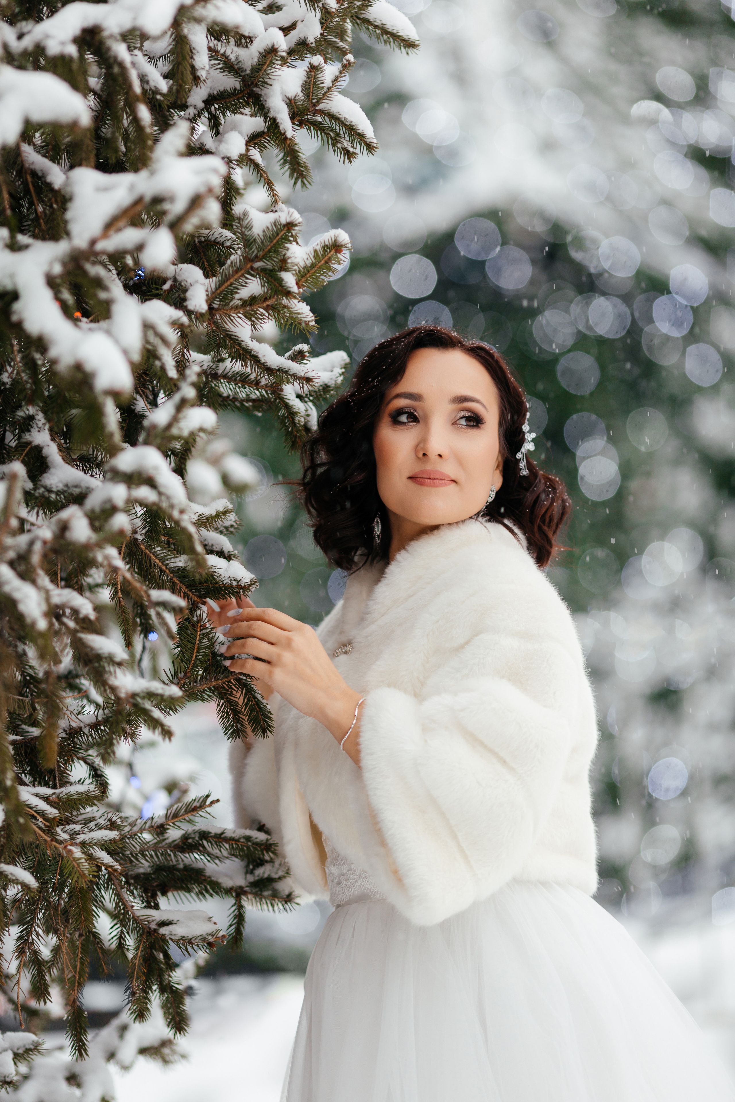 Зимняя свадебная фотосессия. Свадебный и семейный фотограф в Самаре Грибцова Людмила