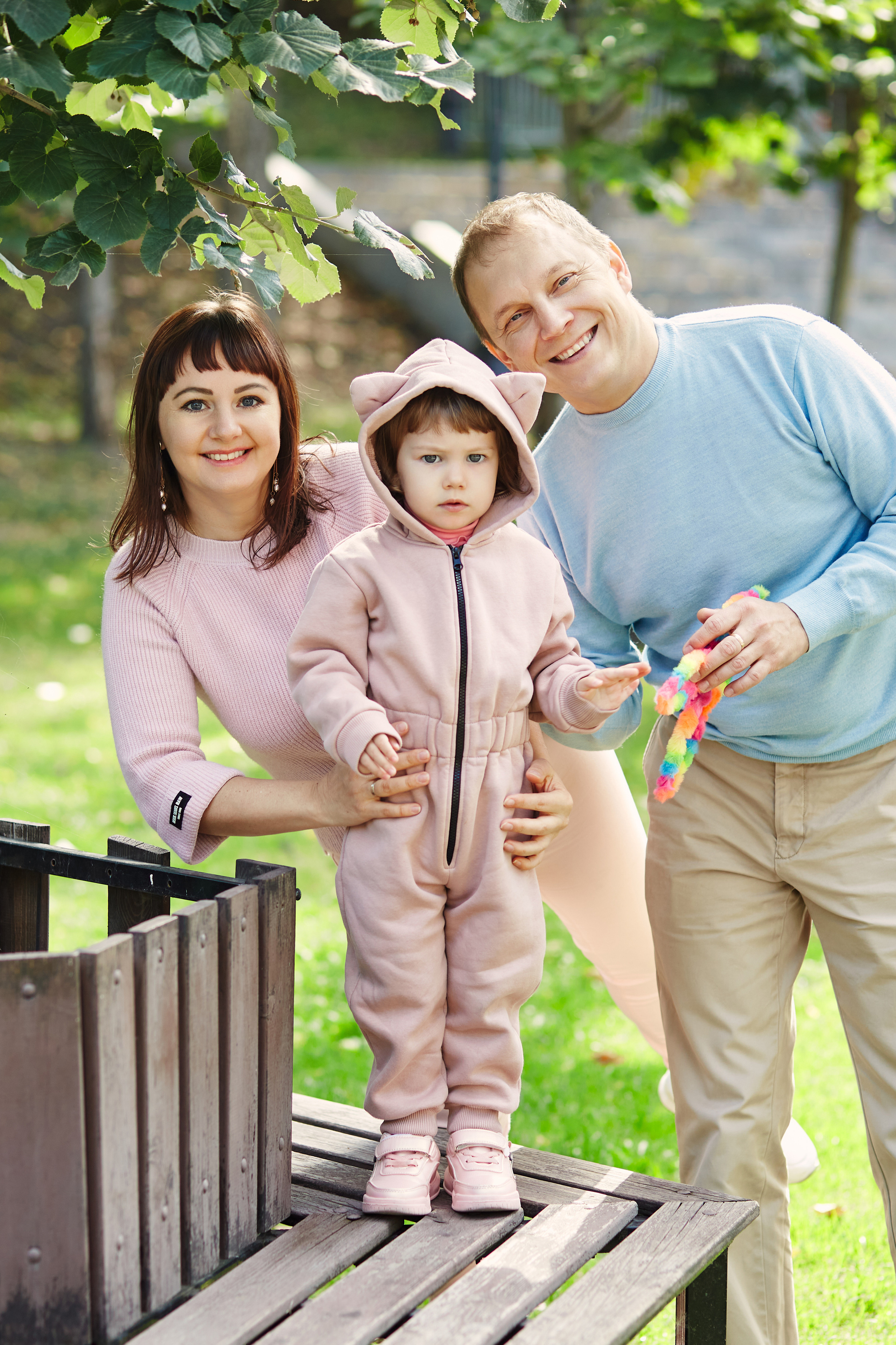 Семейная фотосъёмка в Струковском парке. Свадебный и семейный фотограф в Самаре Грибцова Людмила