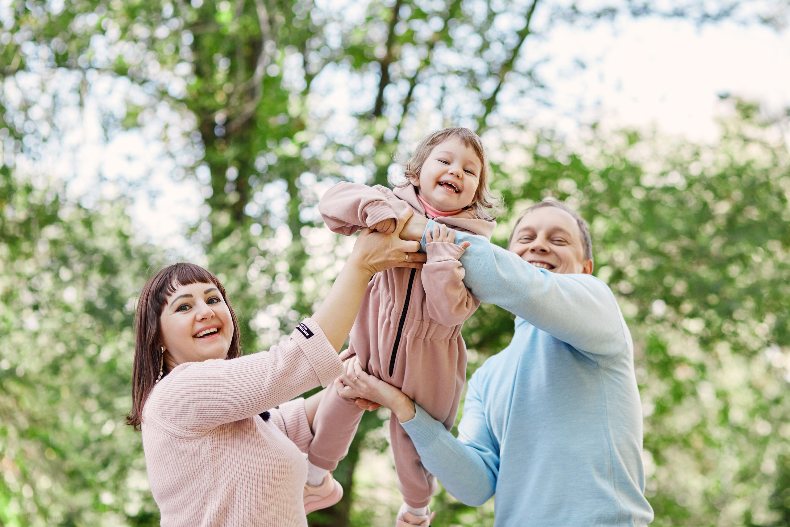 Семейная фотосъёмка в Струковском парке. Свадебный и семейный фотограф в Самаре Грибцова Людмила