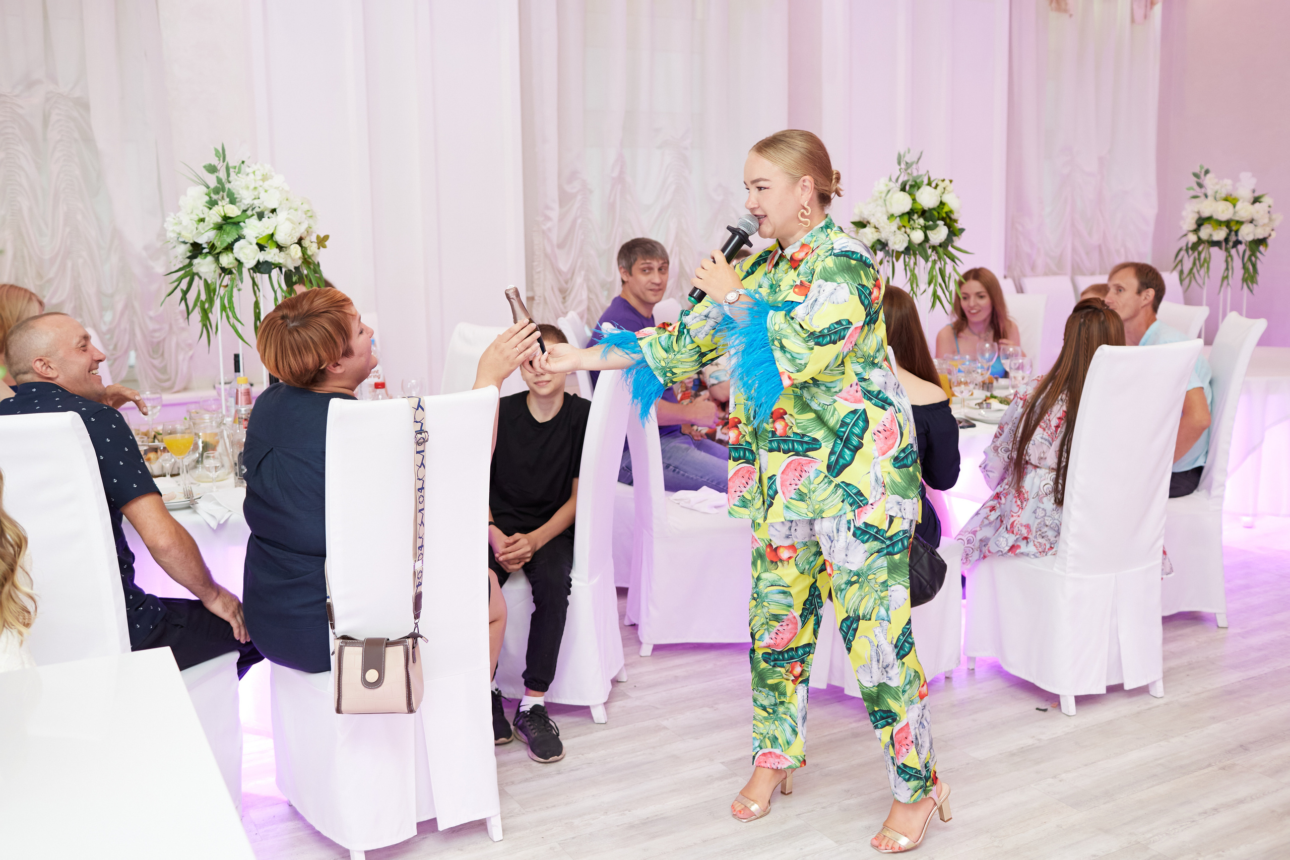 Фотосъёмка юбилея, банкетный зал «Променад». Свадебный и семейный фотограф в Самаре Грибцова Людмила