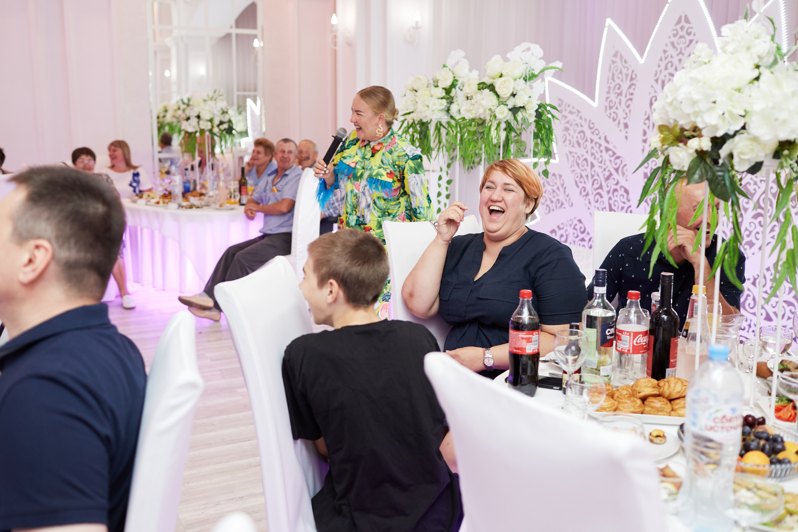 Фотосъёмка юбилея, банкетный зал «Променад». Свадебный и семейный фотограф в Самаре Грибцова Людмила