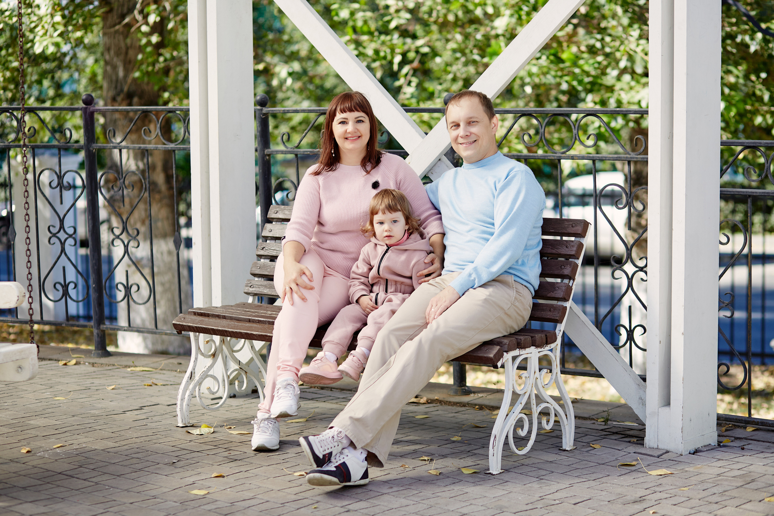 Семейная фотосъёмка в Струковском парке. Свадебный и семейный фотограф в Самаре Грибцова Людмила