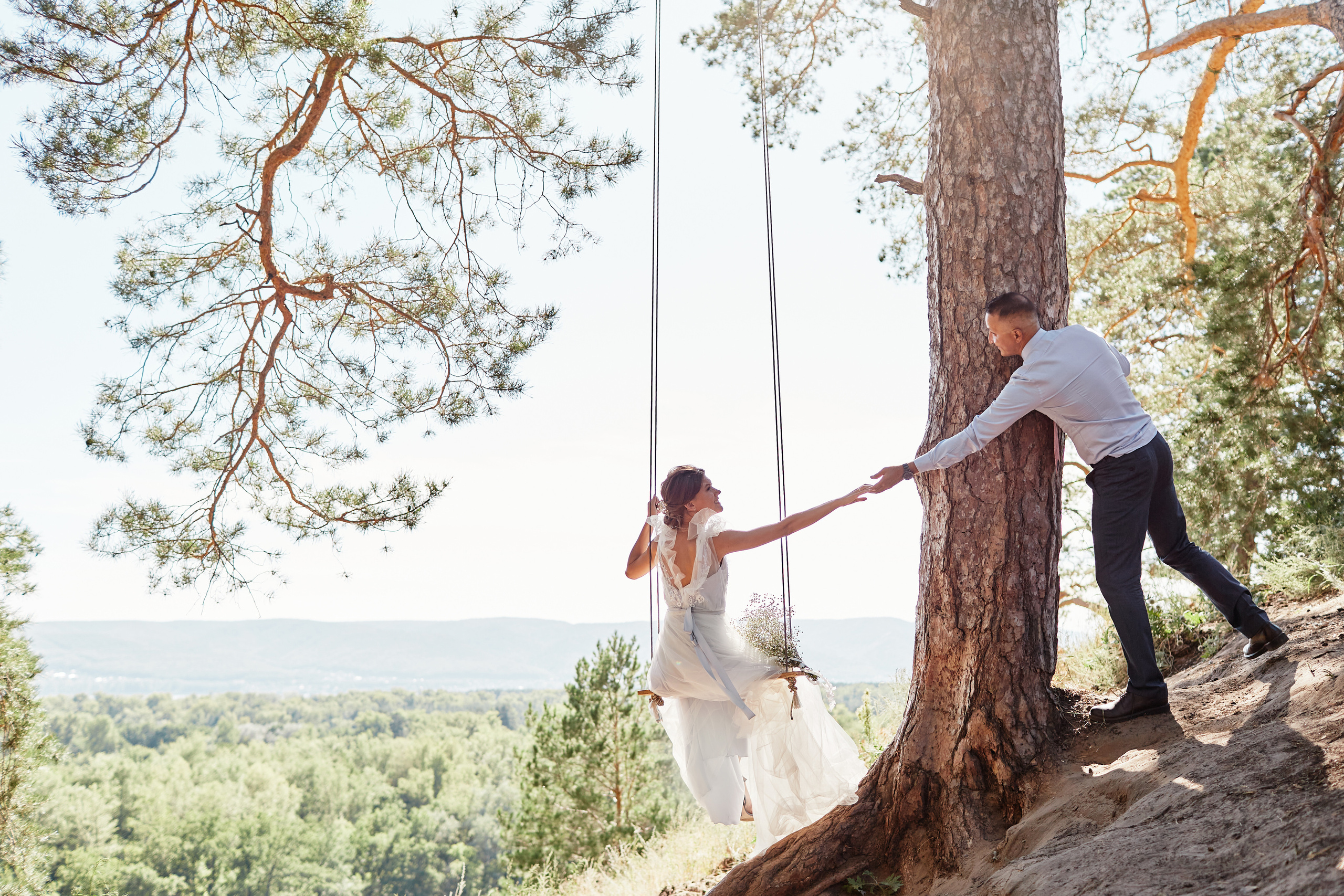 Свадебная фотосессия парк-отель Солнечный. Свадебный и семейный фотограф в Самаре Грибцова Людмила