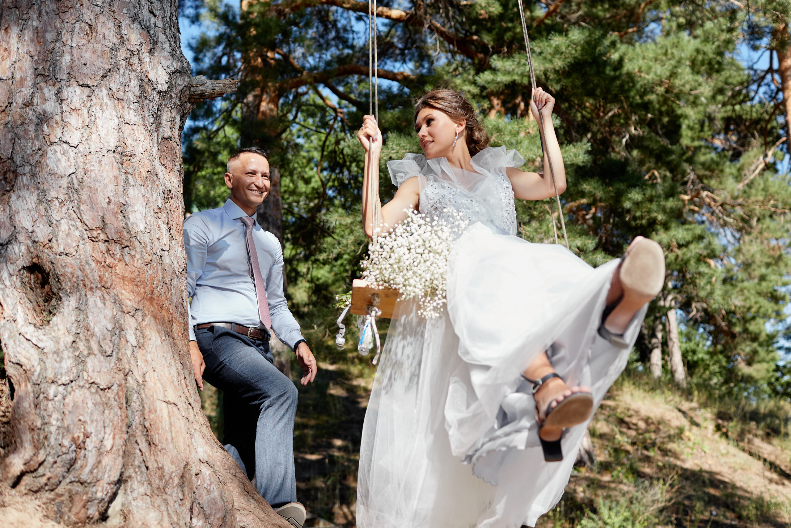 Свадебная фотосессия парк-отель Солнечный. Свадебный и семейный фотограф в Самаре Грибцова Людмила