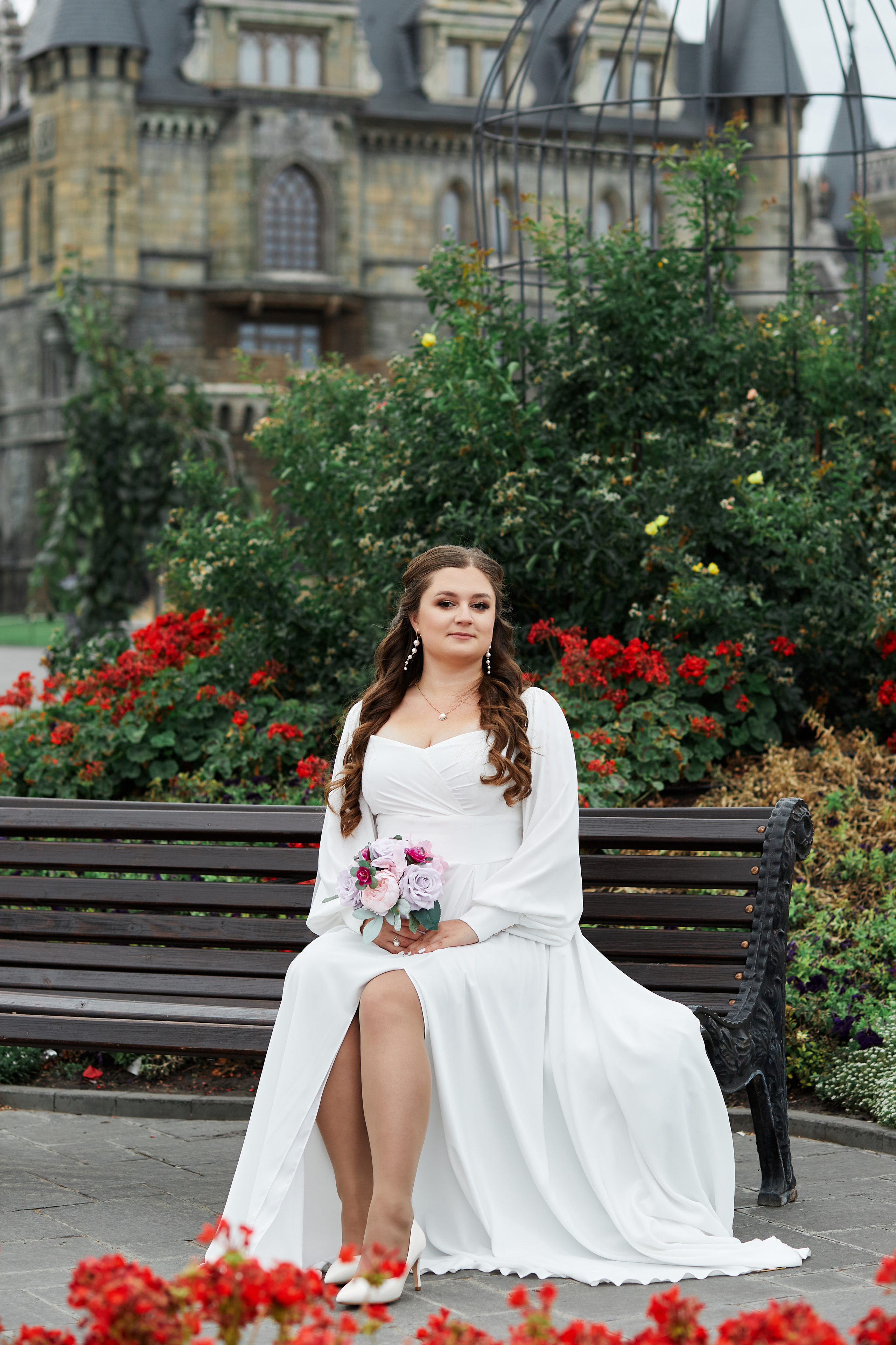 Свадебная фотосессия замок Гарибальди. Свадебный и семейный фотограф в Самаре Грибцова Людмила