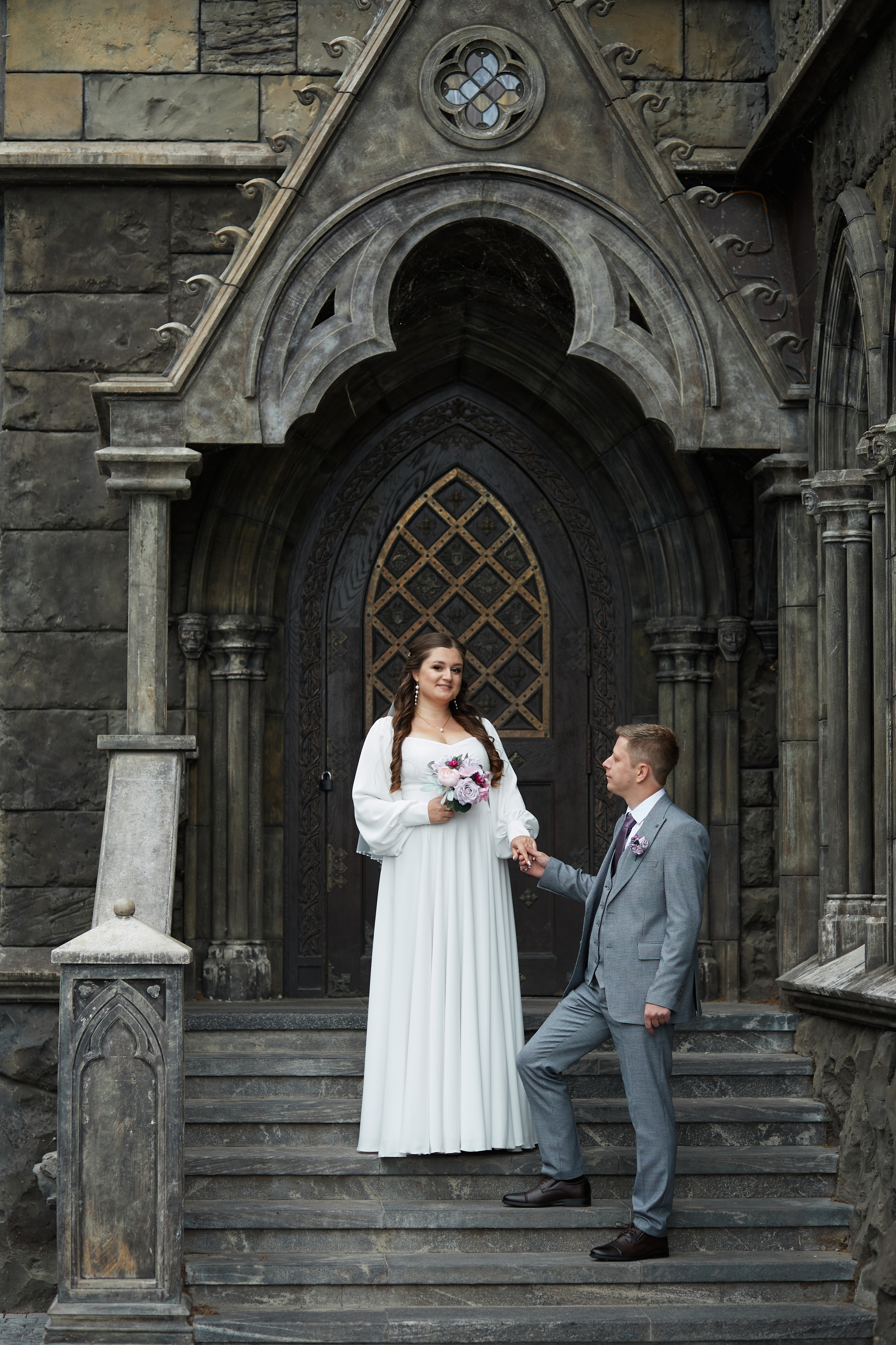 Свадебная фотосессия замок Гарибальди. Свадебный и семейный фотограф в Самаре Грибцова Людмила
