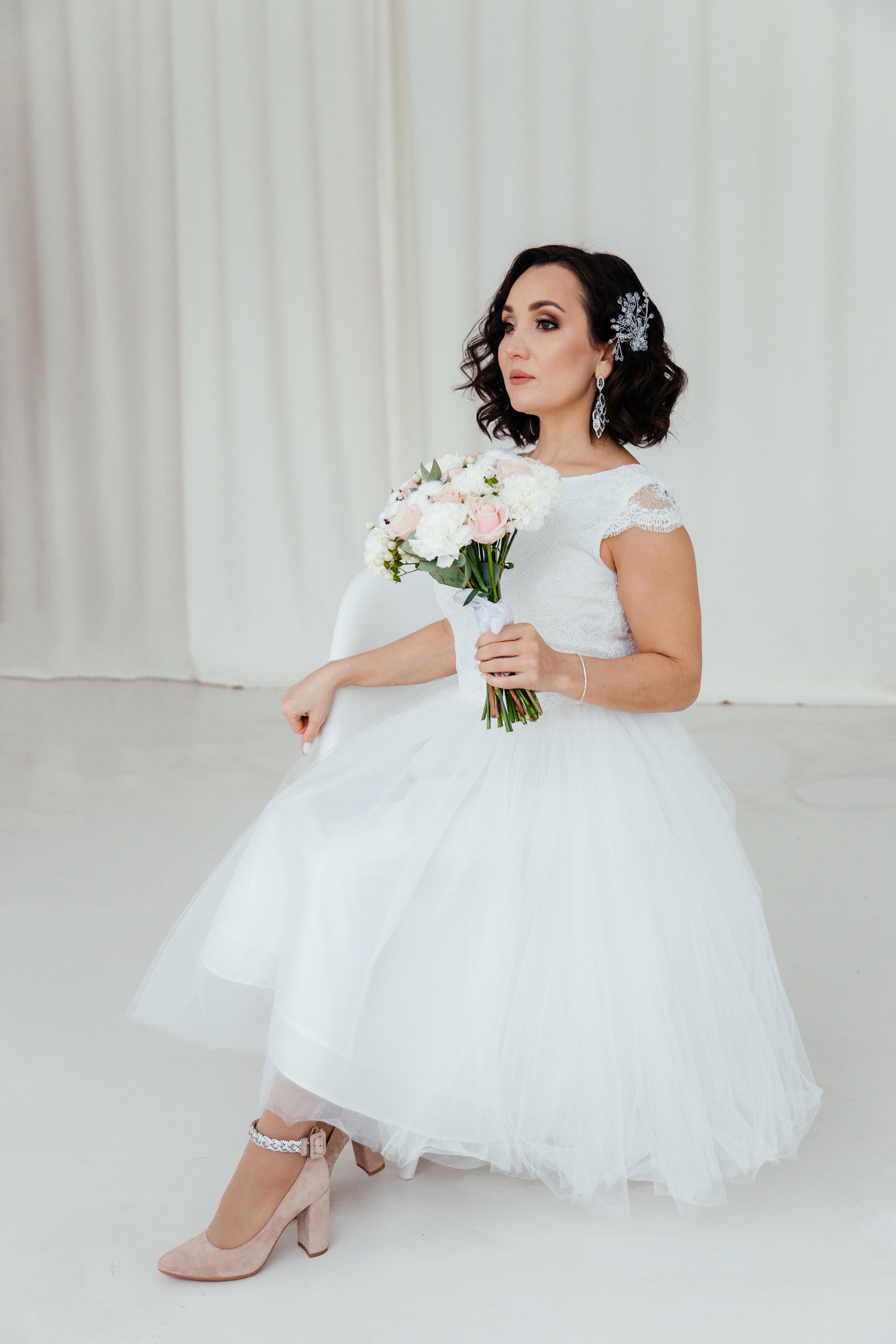 Зимняя свадебная фотосессия. Свадебный и семейный фотограф в Самаре Грибцова Людмила