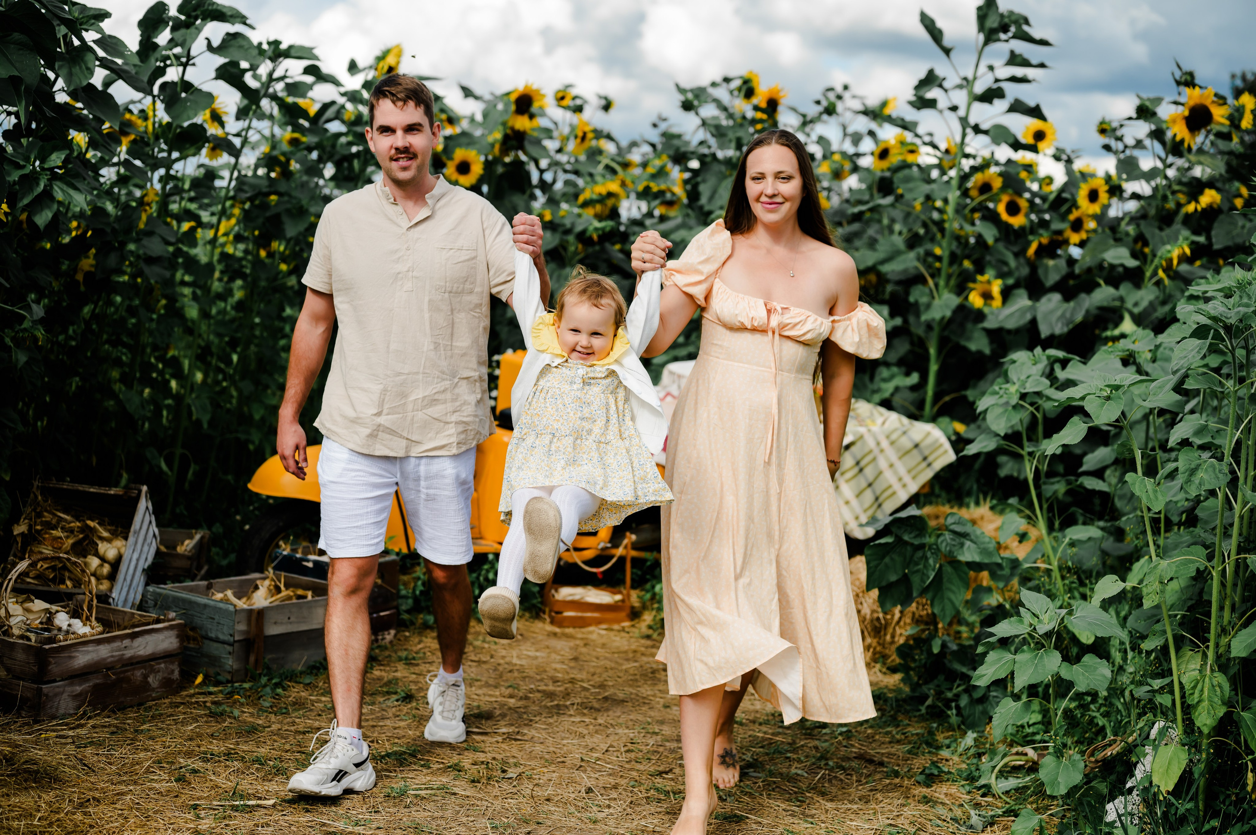 Подсолнухи. Свадебный и семейный фотограф Евгения Кононова