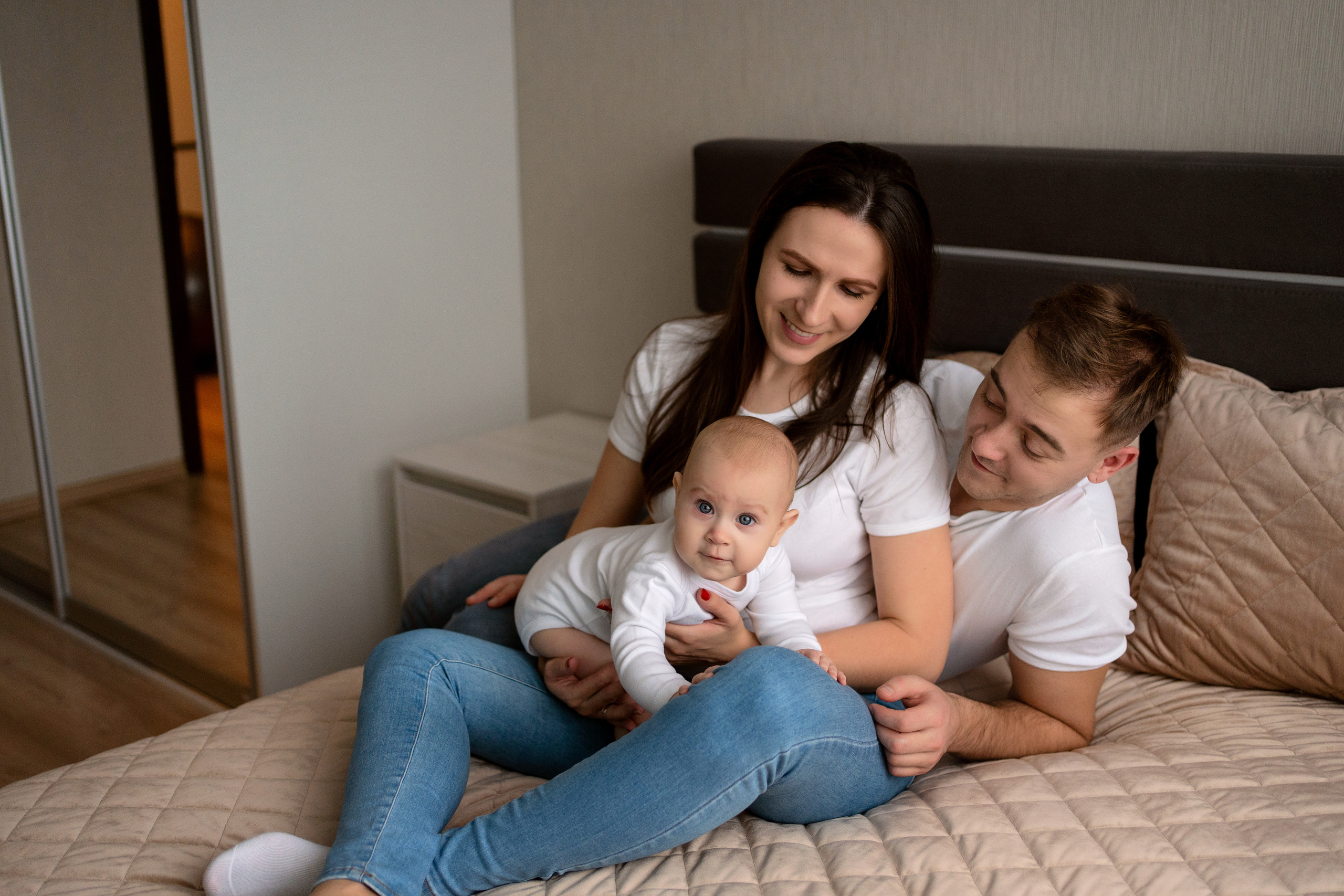 Домашняя съёмка. Семейный и свадебный фотограф Минск, Беларусь Анна Орловская