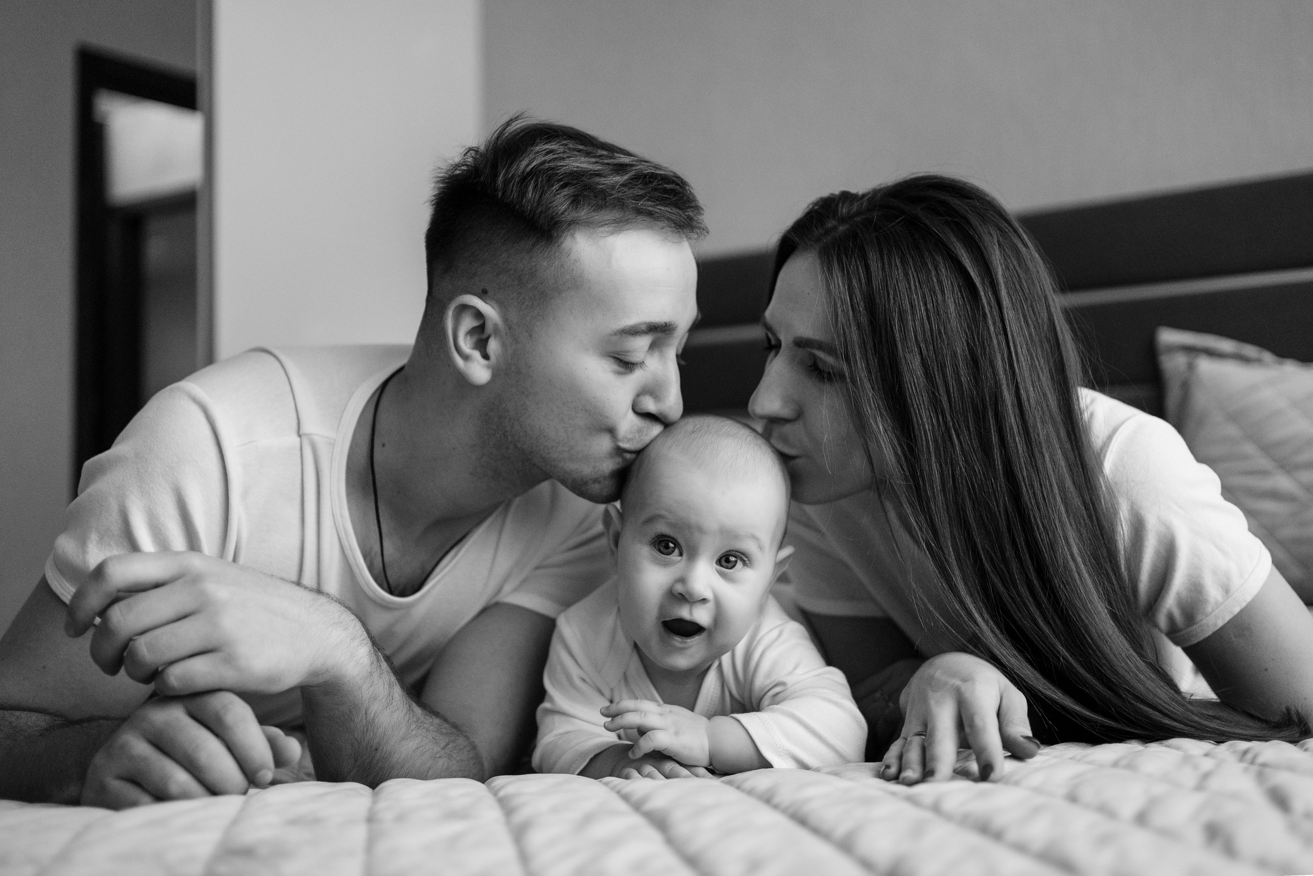 Домашняя съёмка. Семейный и свадебный фотограф Минск, Беларусь Анна Орловская