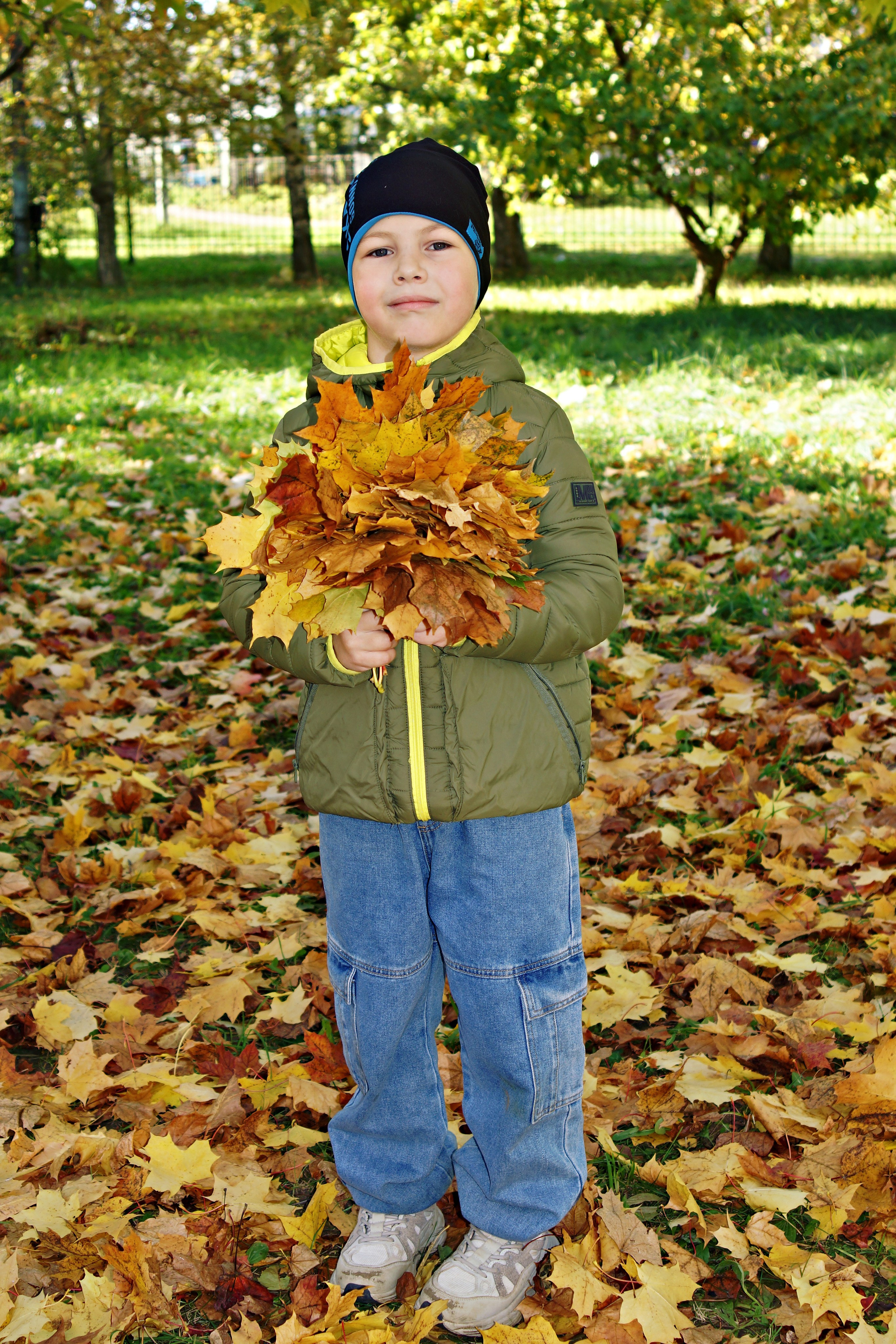 Осенняя фотосессия в детском саду г. Йошкар-Ола