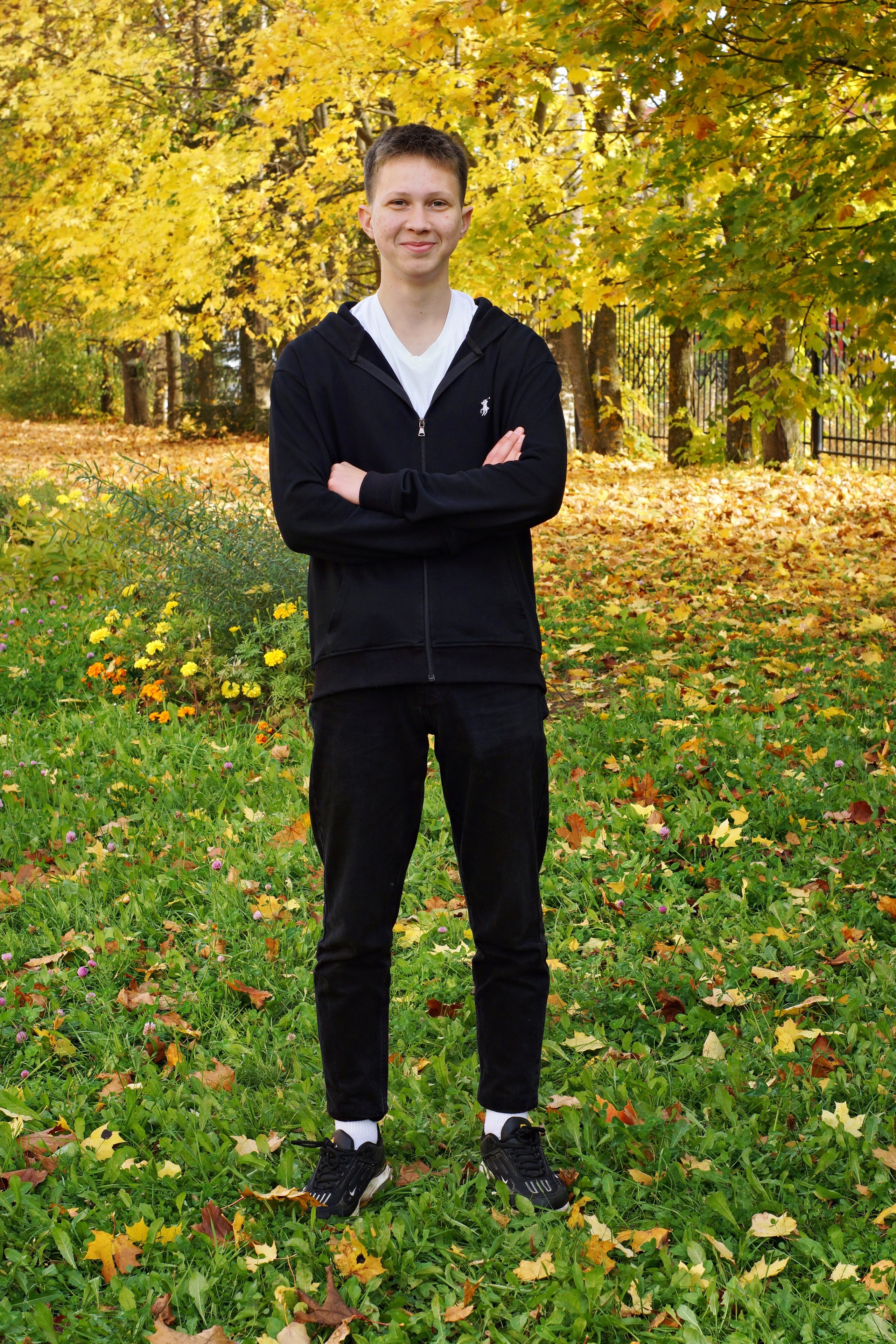 Осенняя фотосессия в школе г. Йошкар-Ола