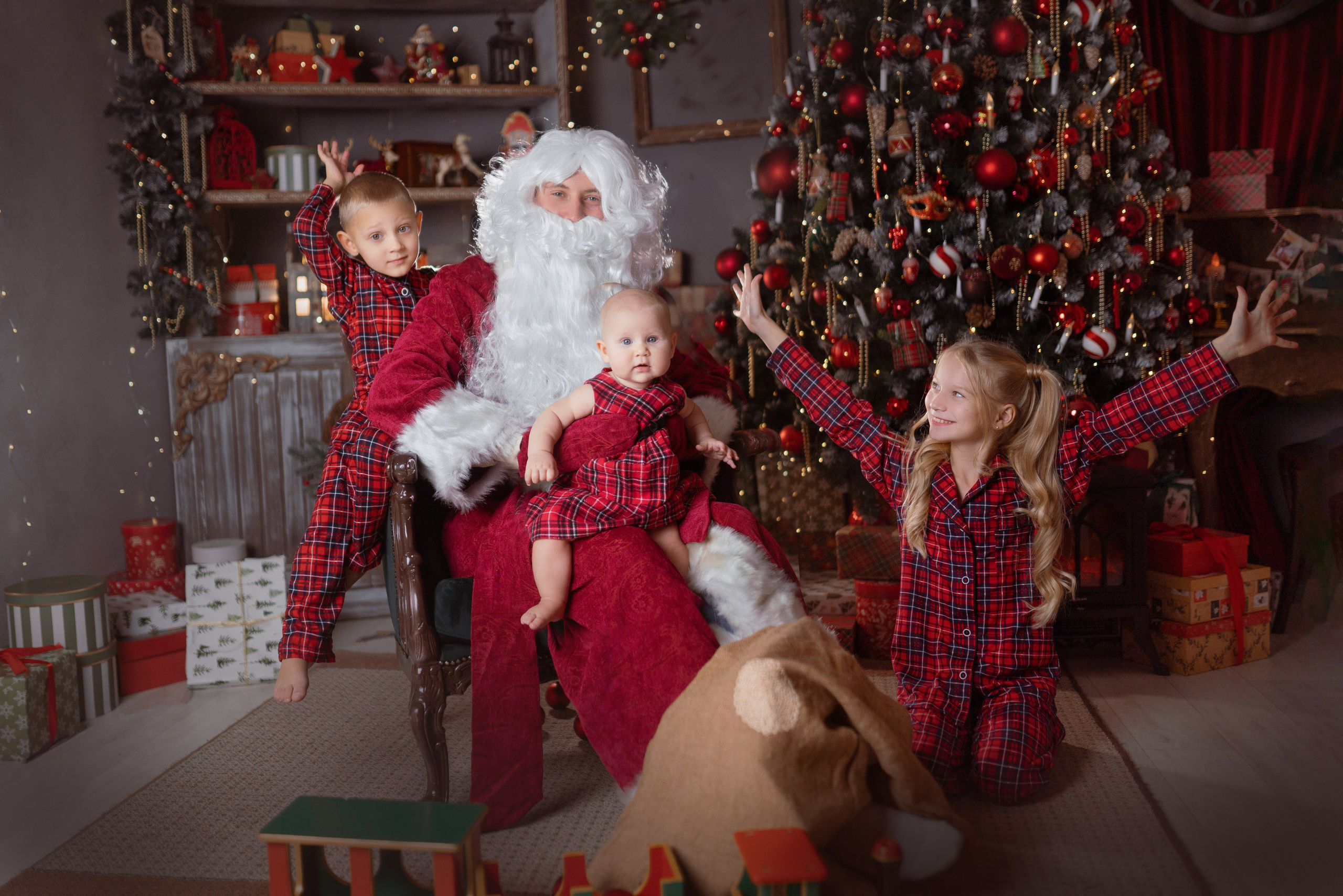 Новогодние съемки. Фотограф Надя Заручевская