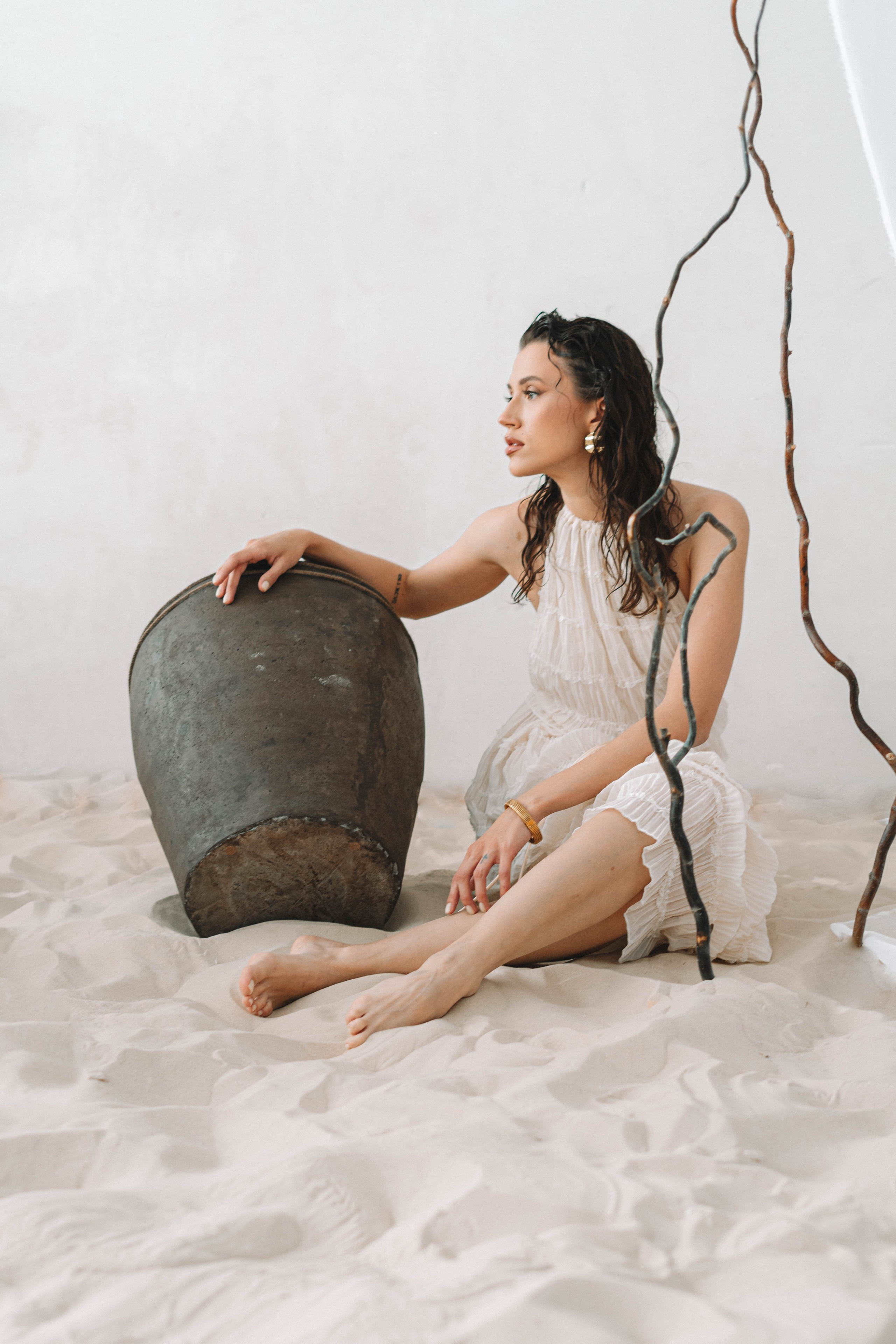 «Песчаная муза». Фотограф