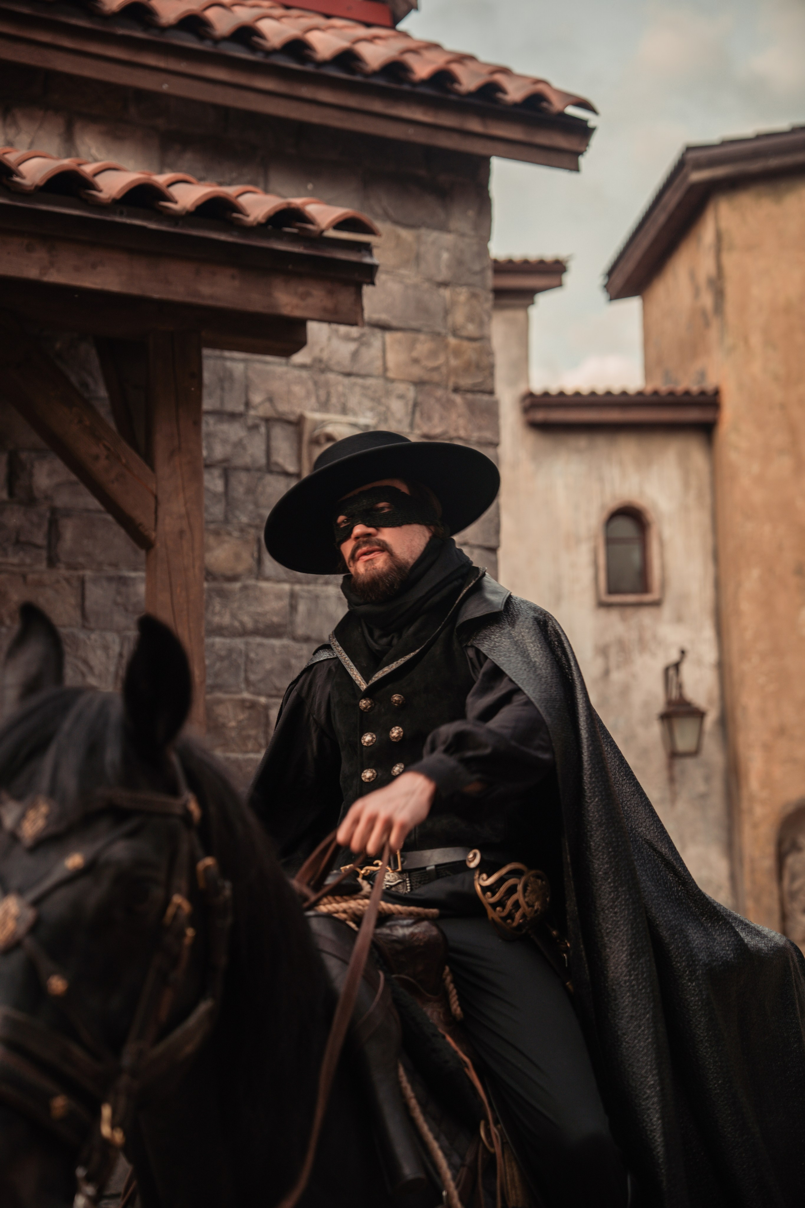 Behind the scenes of a series “Dubrovsky. Russian Zorro” TNT Premier. Beardy Pix