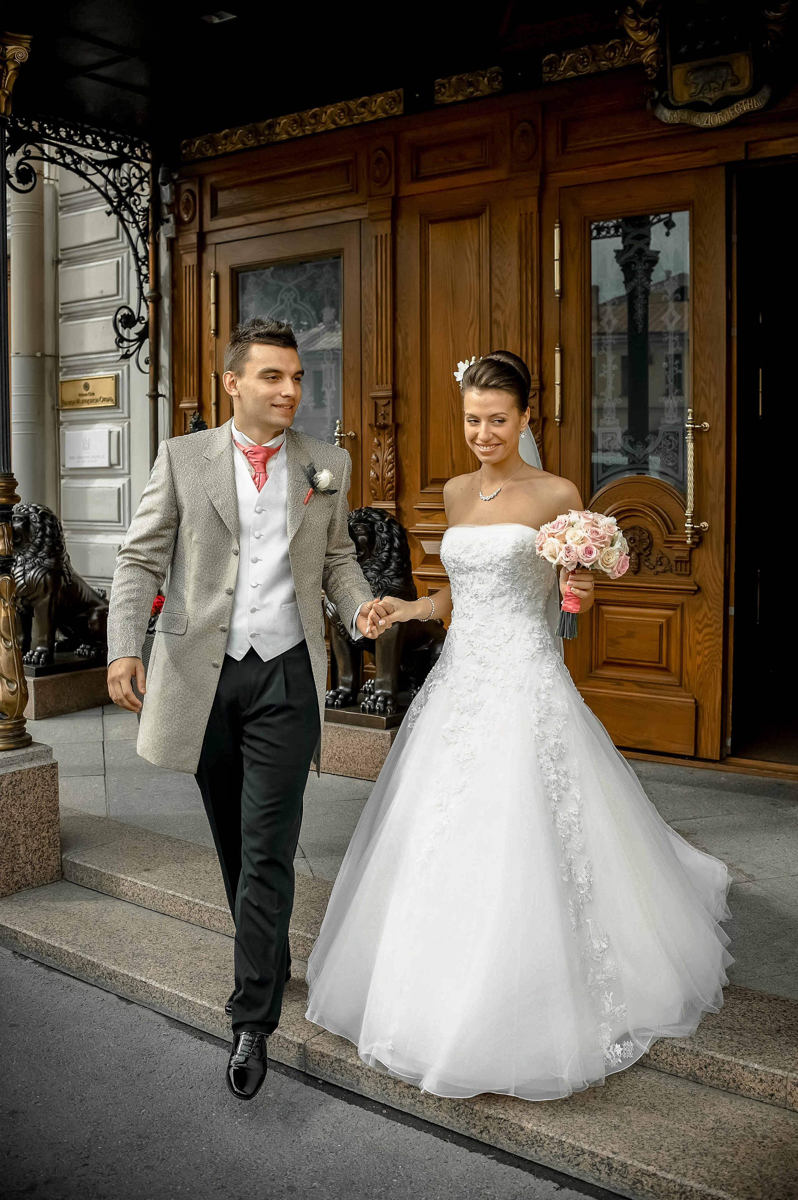 Маргарита и Алексей (выездная регистрация, фотосессия на Финском заливе, в яхт-клубе на закате). Портретный, семейный и свадебный фотограф в Санкт-Петербурге и в Пушкине Ширяев Денис