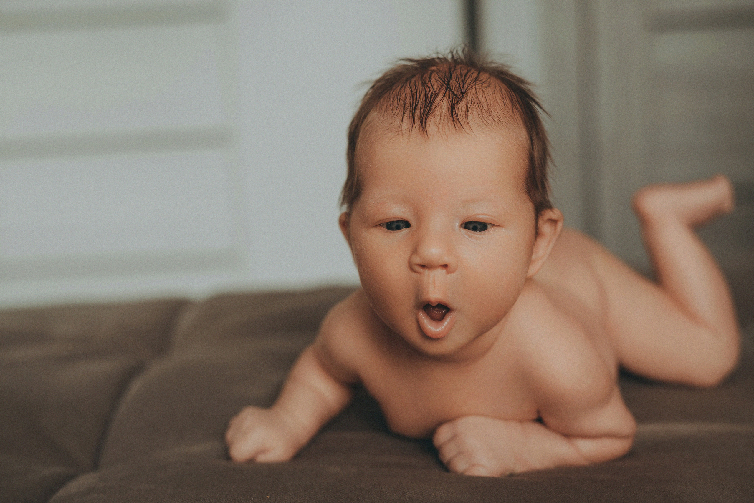 Домашняя фотосессия новорожденной Кати. Семейный и детский фотограф Кущ Наташа