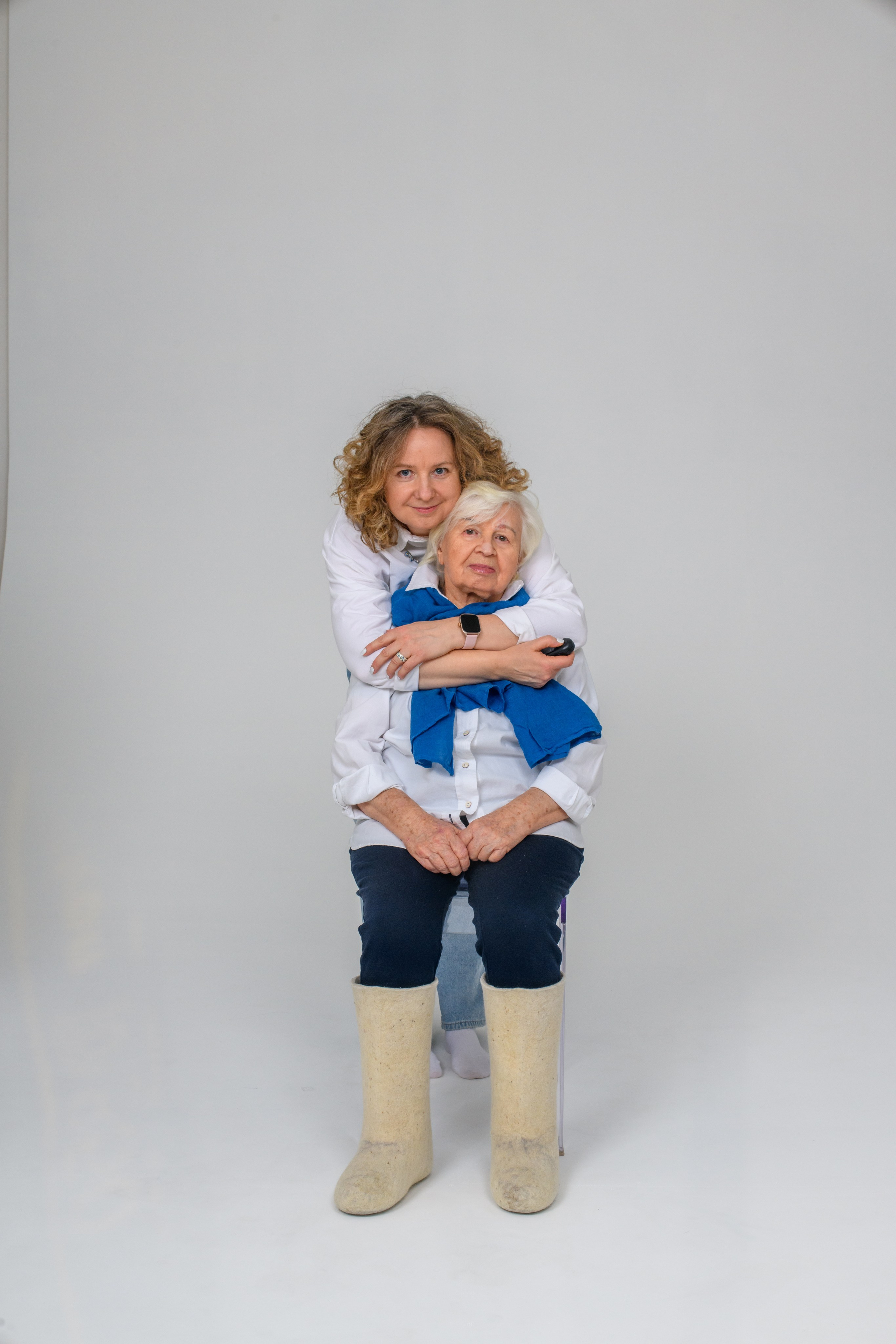 С семьей и друзьями. ON студия автопортрета в Москве