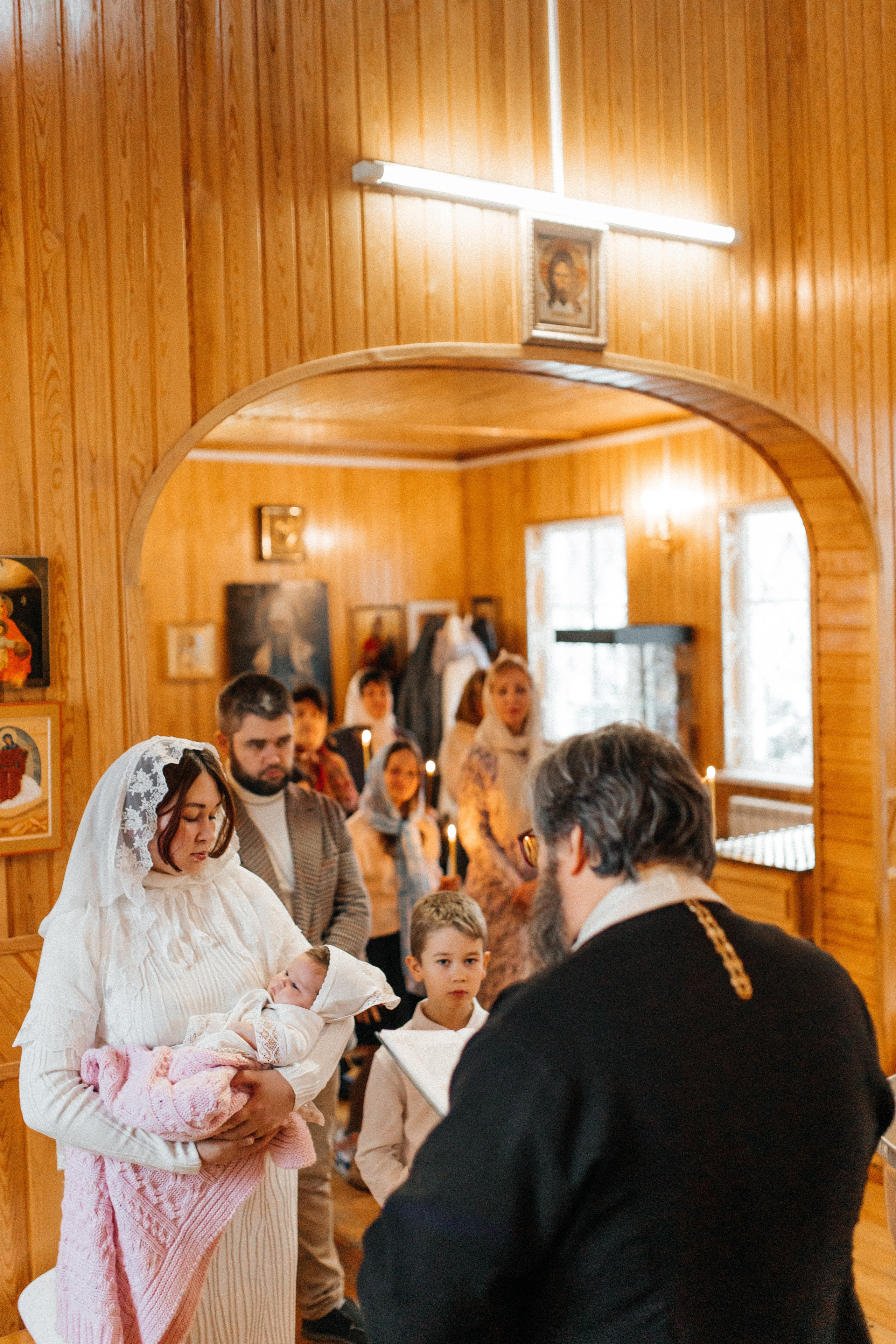 Крещение. Семейный и портретный фотограф в Новосибирске Мария Хлебус