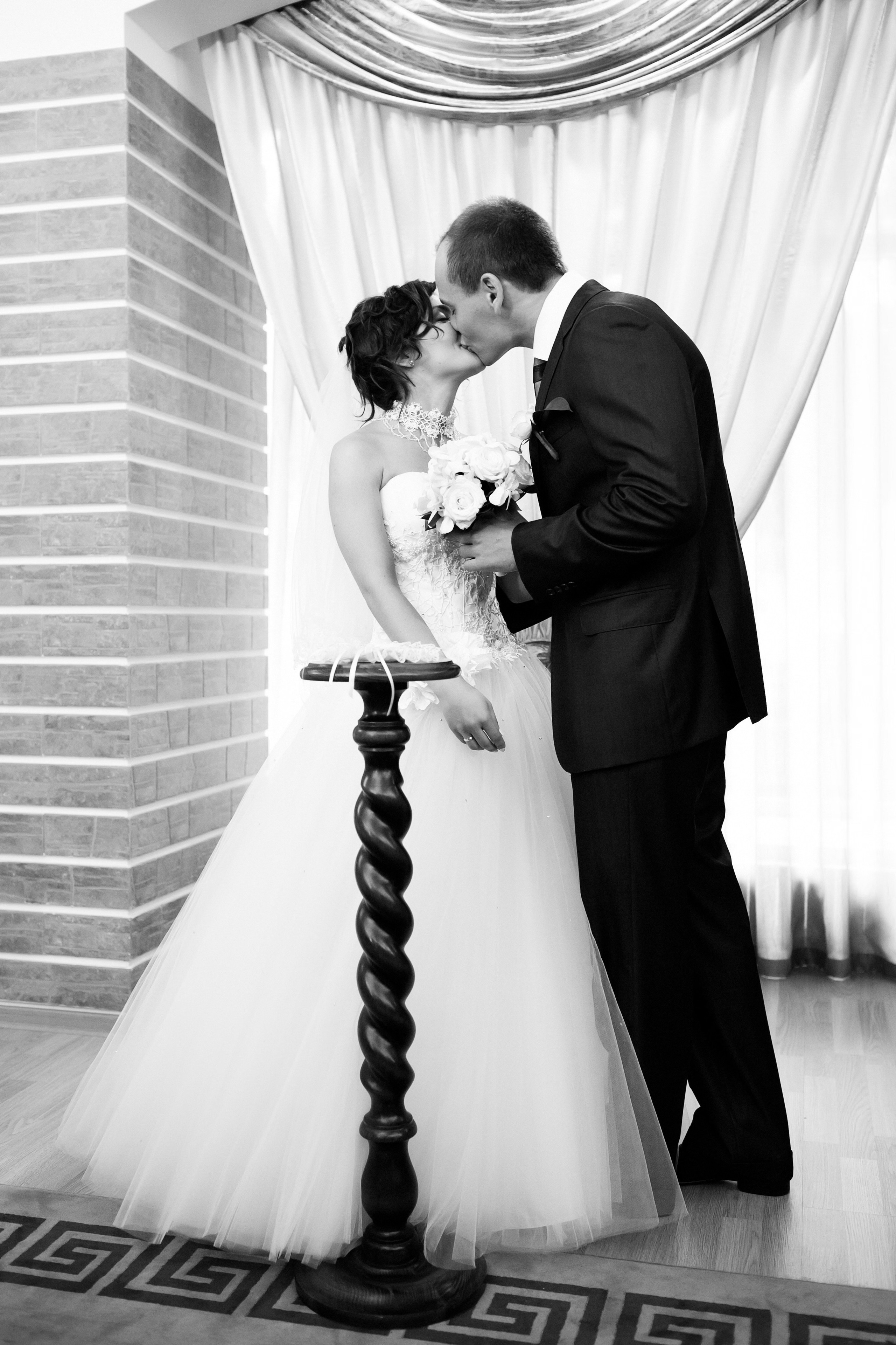 Свадебная съемка в тумане. Фотографы в Москве Светлана Устинова и Сергей Грачев