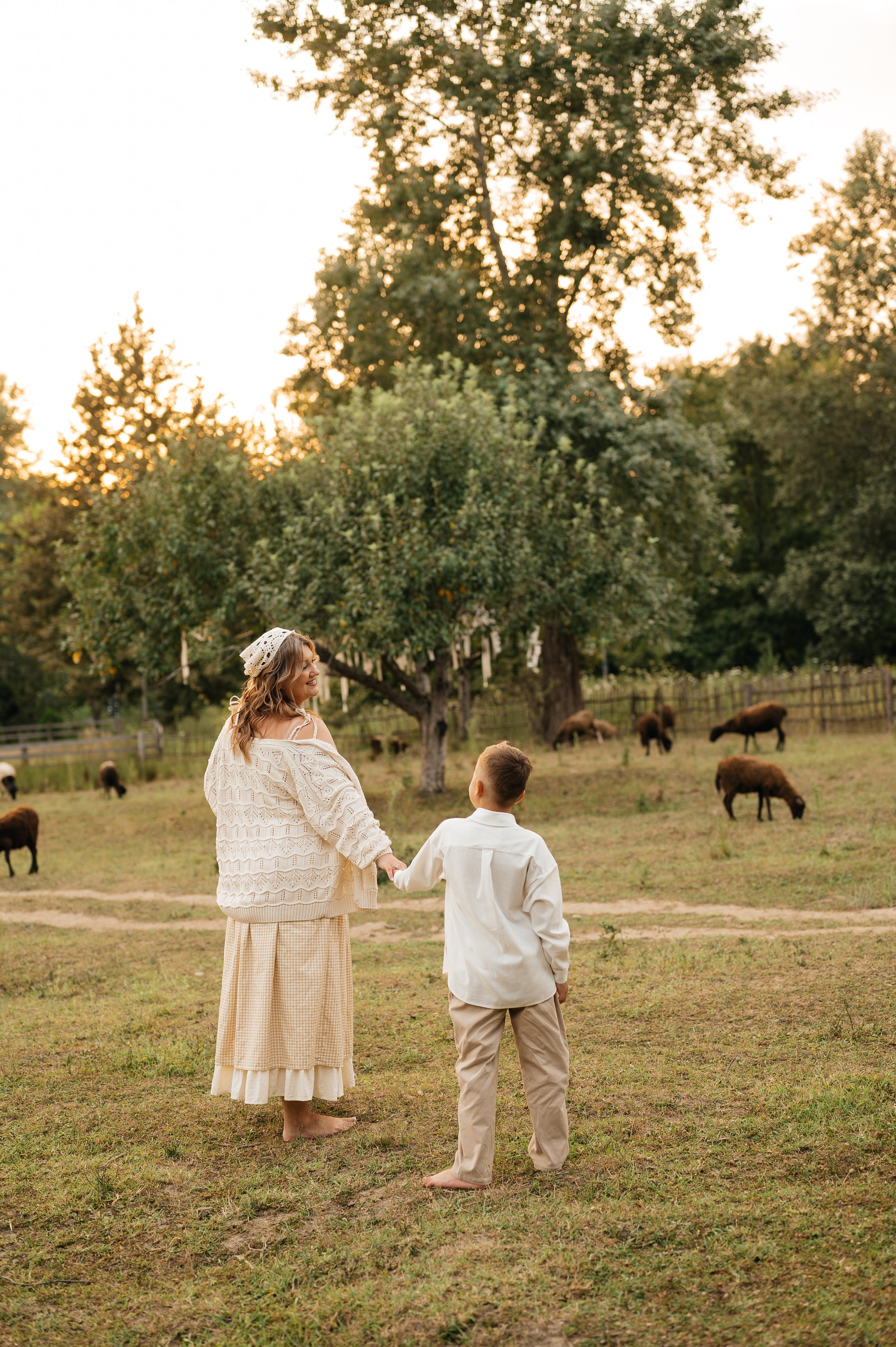 Семейная фотосессия на ферме. Свадебный и семейный фотограф в Краснодаре Алина Мельник