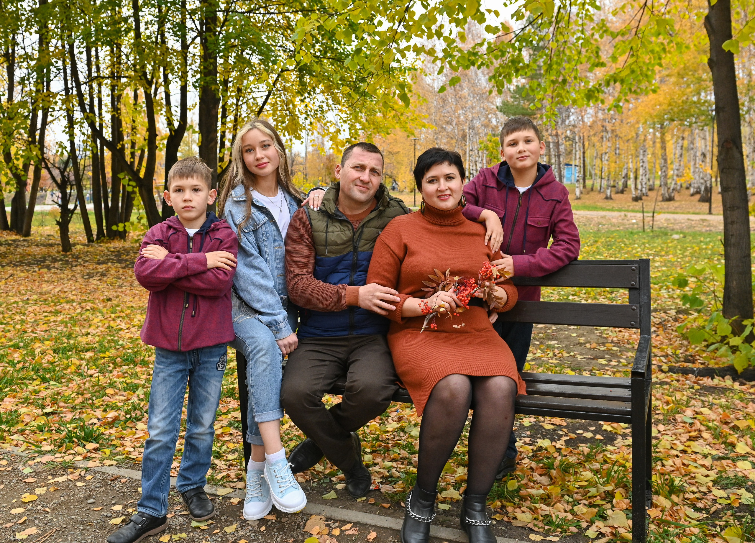 Фотосессия «Золотая осень». Детский и семейный фотограф в Иркутске Наталья Киселёва