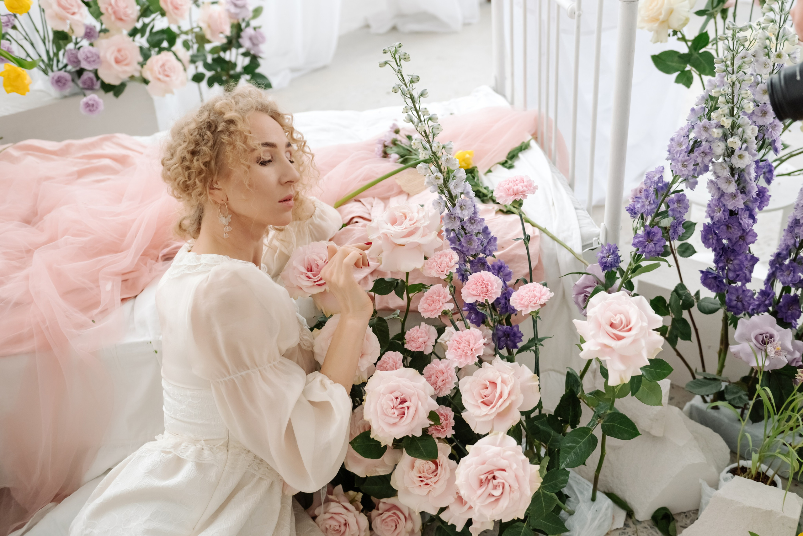 Индивидуальная. Цветочное настроение. Свадебный и сеейный фотограф в Санкт-Петербурге Елена Худякова