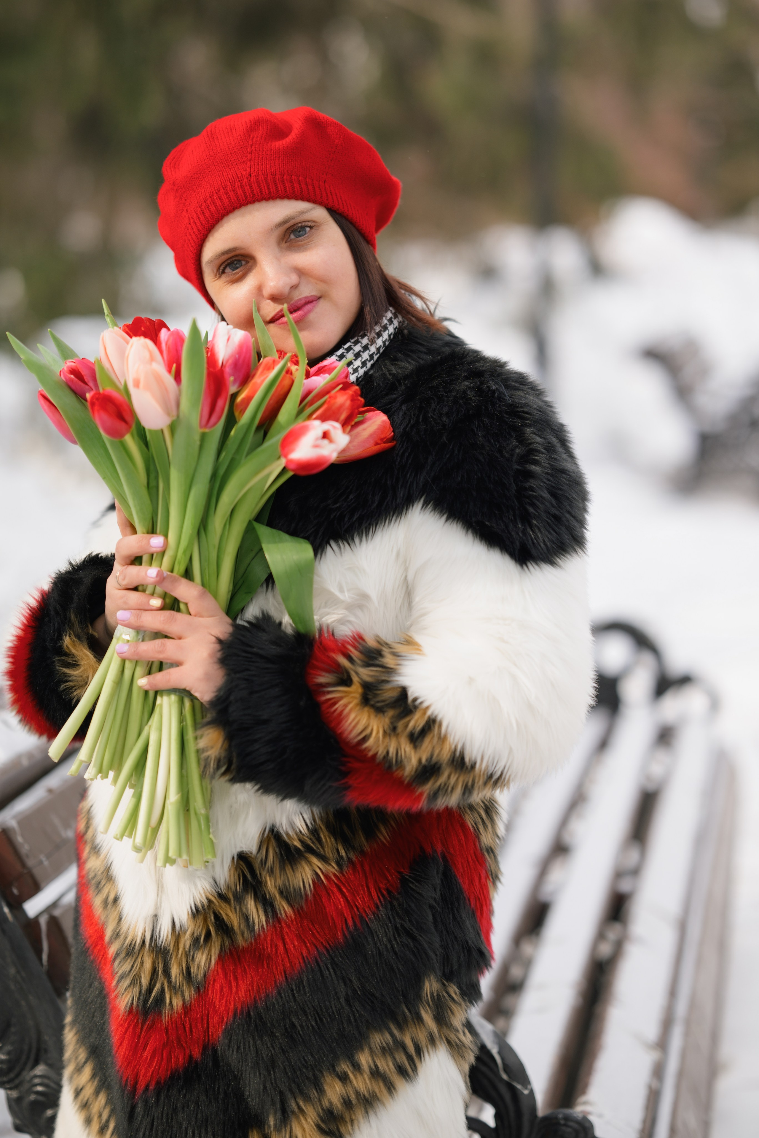 Олеся. Тюльпанная серия. Семейный и детский фотограф в Екатеринбурге Валерия Нагибина