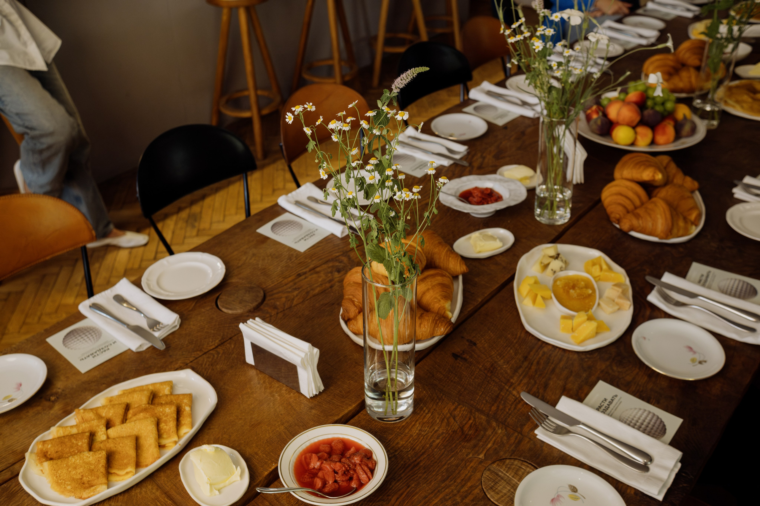 Бизнес-завтрак SETTERS EDUCATION. Репортажный и портретный фотограф в Москве Илья Спиридонов