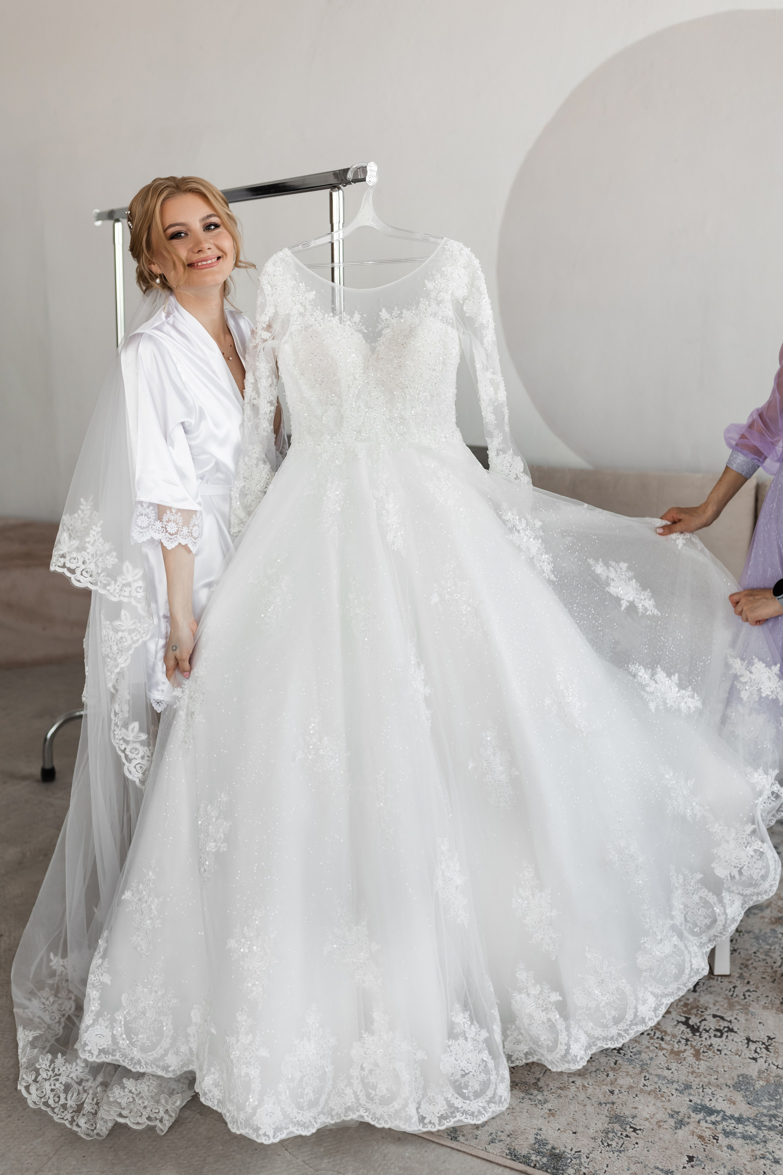 Утро невесты Анастасии. Свадебный фотограф Татьяна Фот