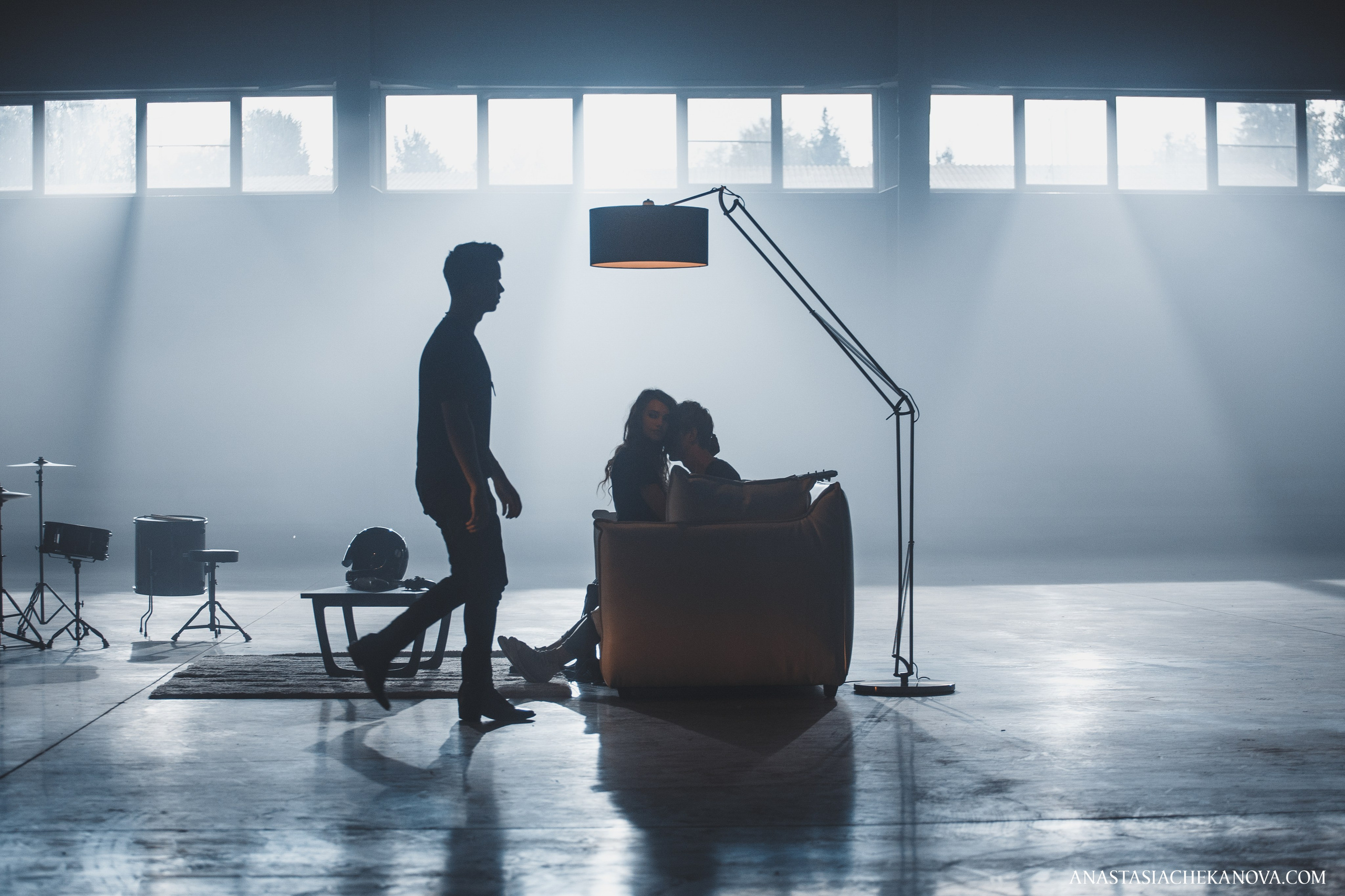 Backstage съемки клипа группы DVOE. Концертный и бурлеск фотограф Москва