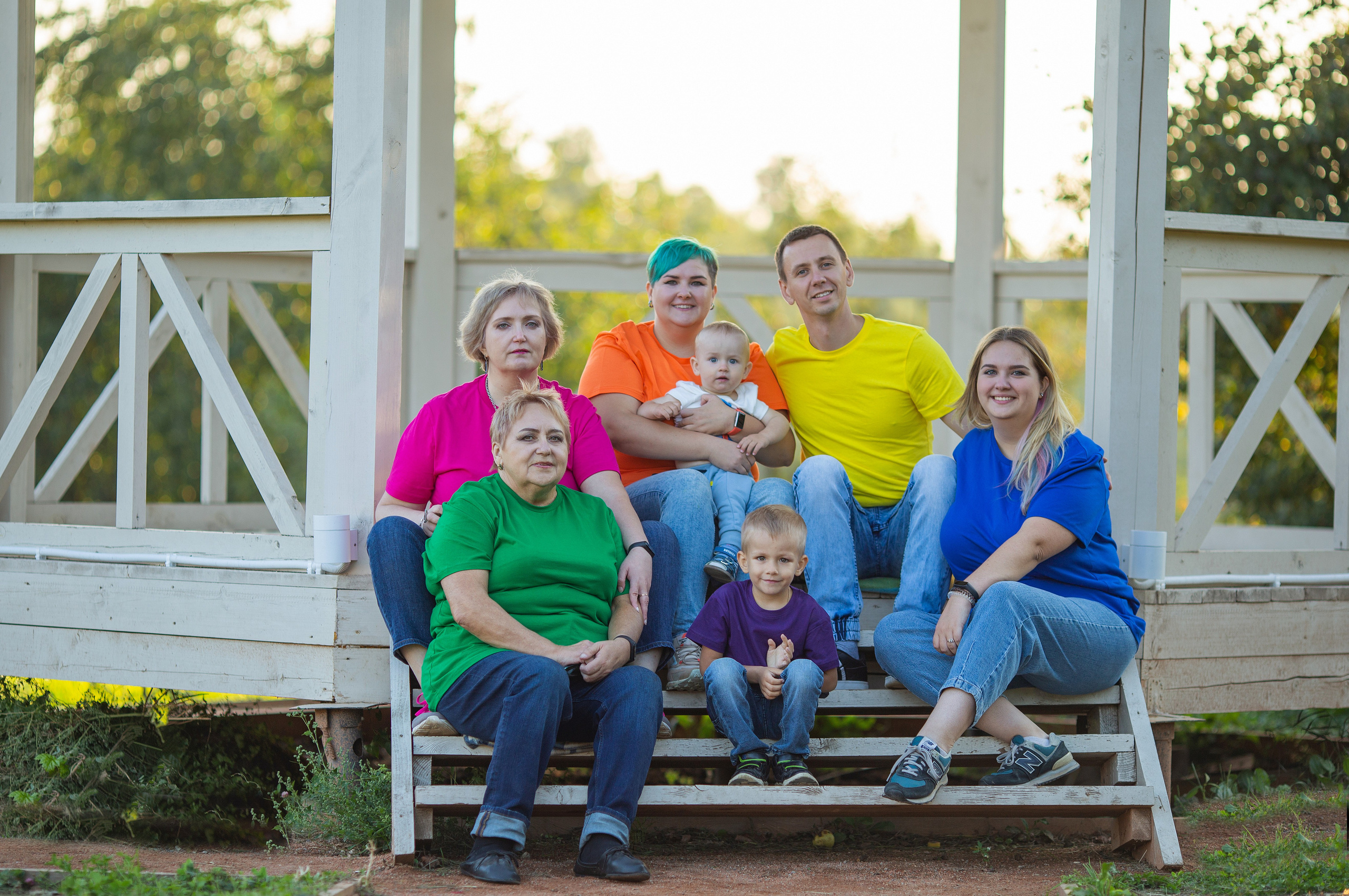 Семейная фотосессия Ивана и Ирины. Гребнево. Свадебный и семейный фотограф в Калуге Александра Борис
