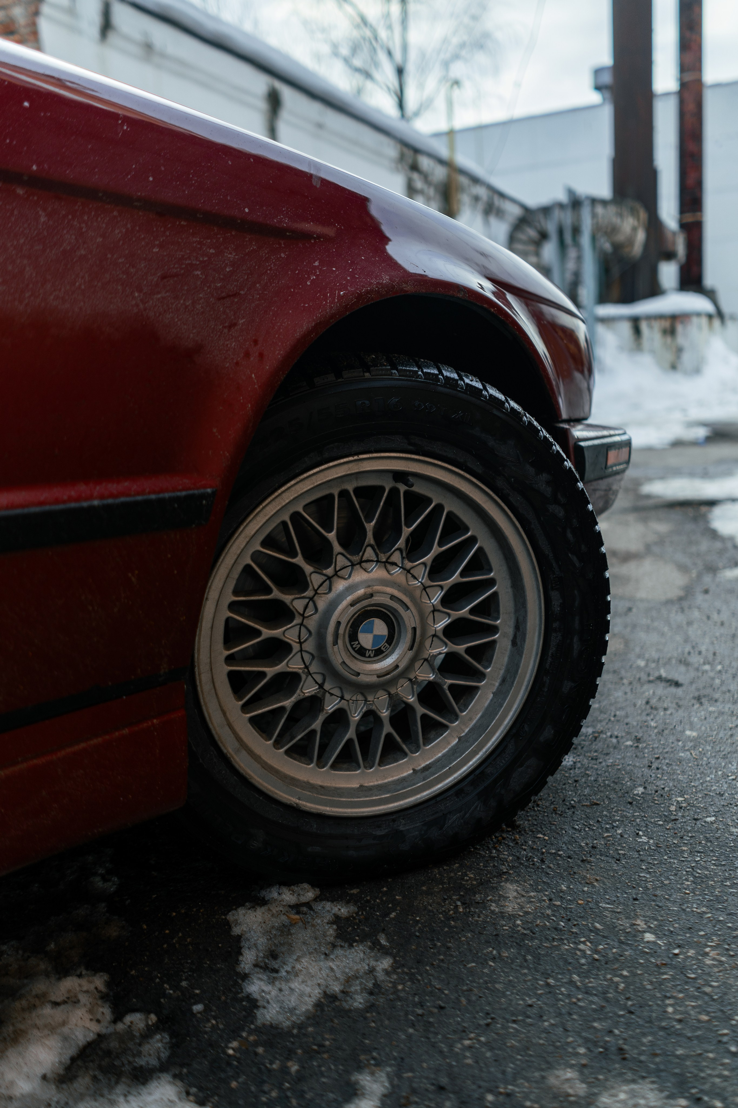 Автомобильная фото-сессия BMW 540i E34 в Калуге