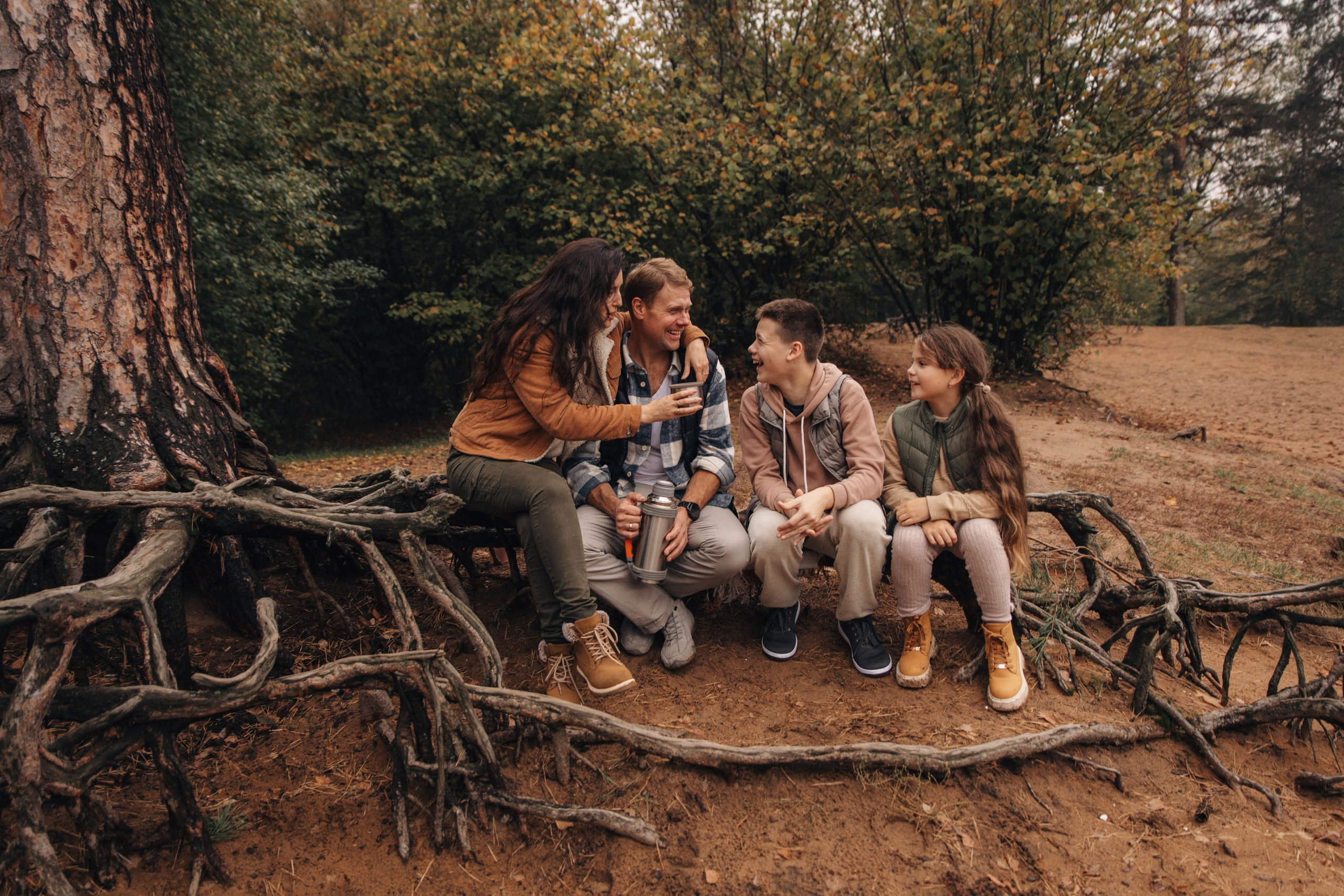 Алина, Саша, Андрей и Полина. Семейный фотограф В Москве Александра Дейкун