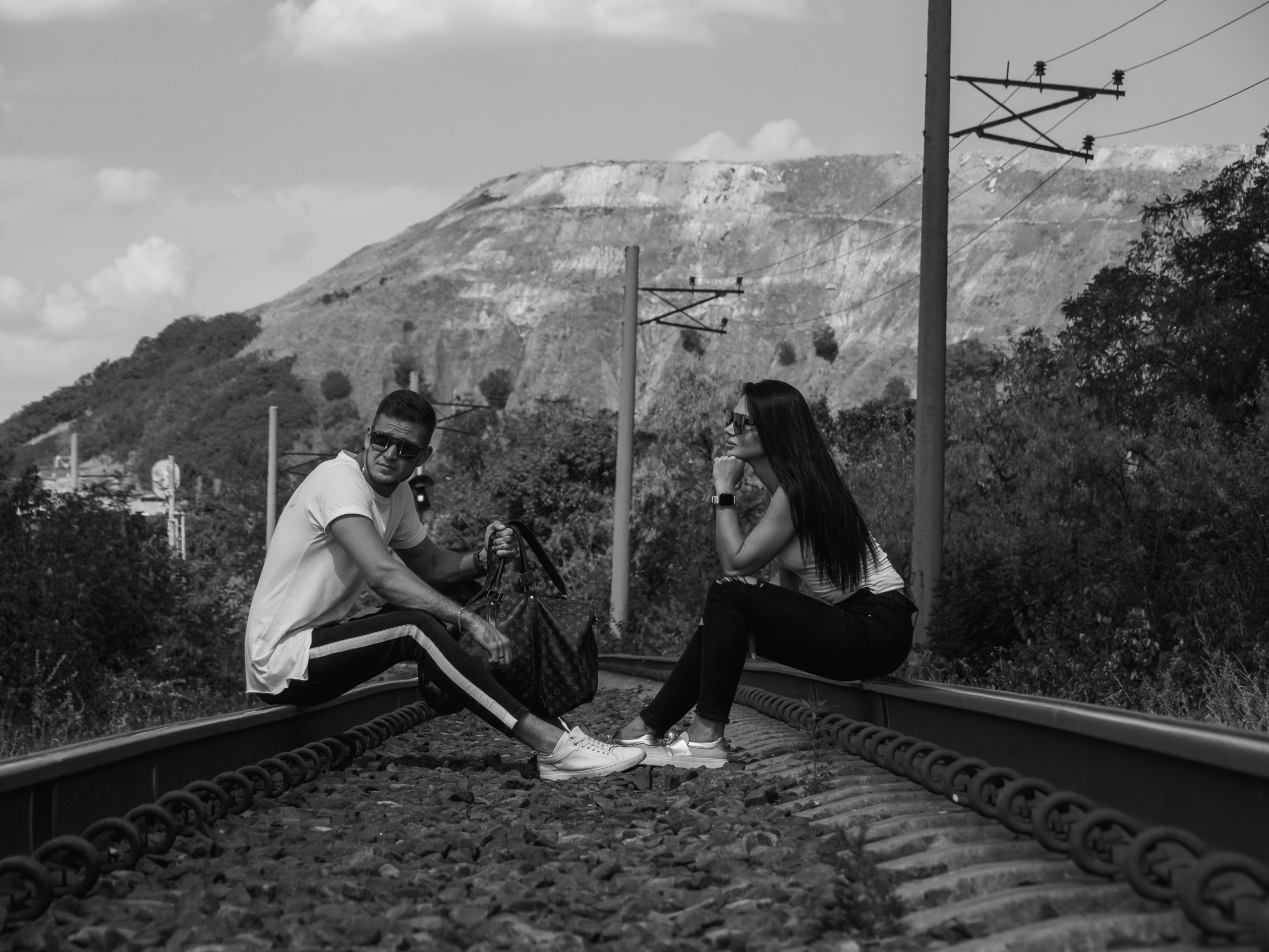 «Бонни и Клайд или приключение модной сумки». Бизнес, мужской фотограф в Краснодаре | Аксёнов Алексей Владимирович