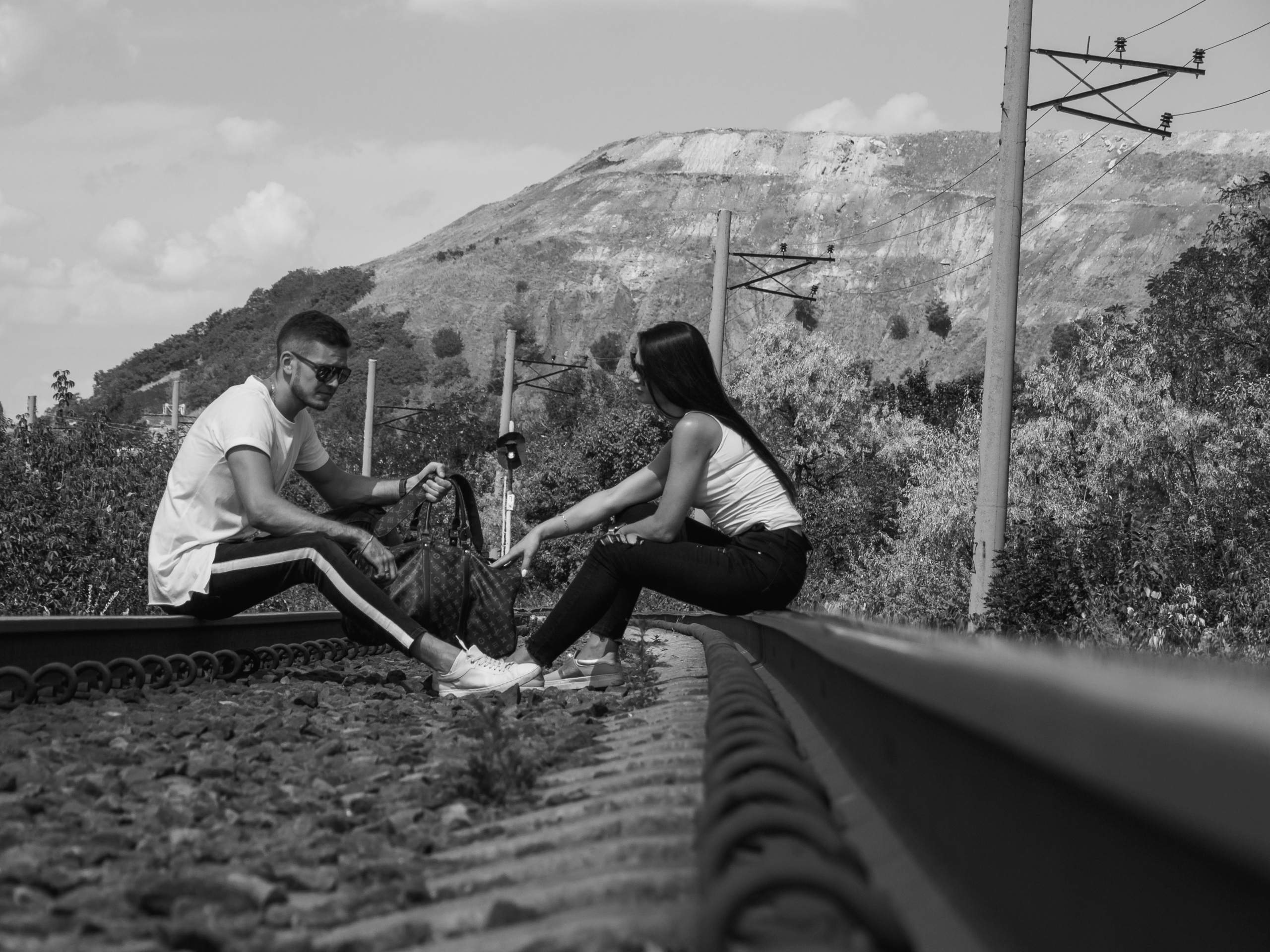 «Бонни и Клайд или приключение модной сумки». Бизнес, мужской фотограф в Краснодаре | Аксёнов Алексей Владимирович