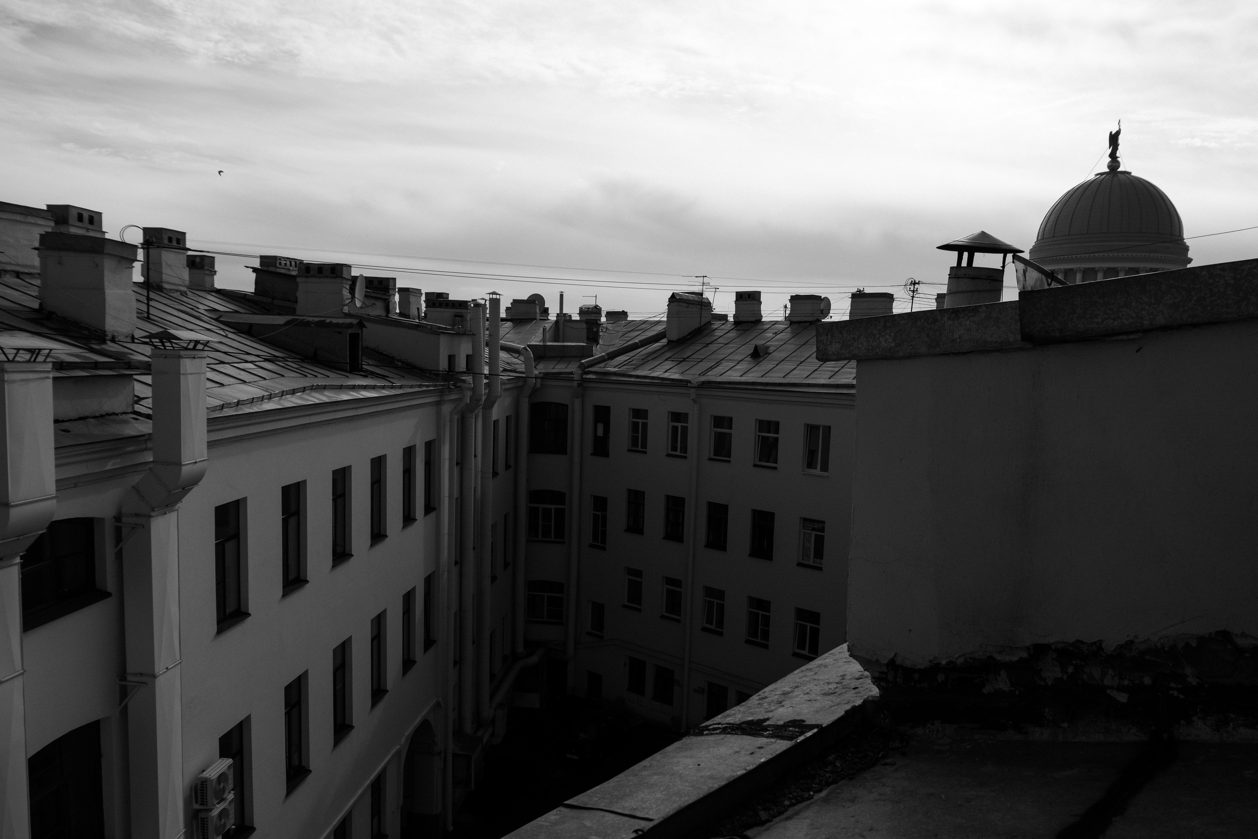 Проект Крыши Васильевского острова для УК МИР. Портретный фотограф Санкт-Петербург и Москва Дарья Румянцева