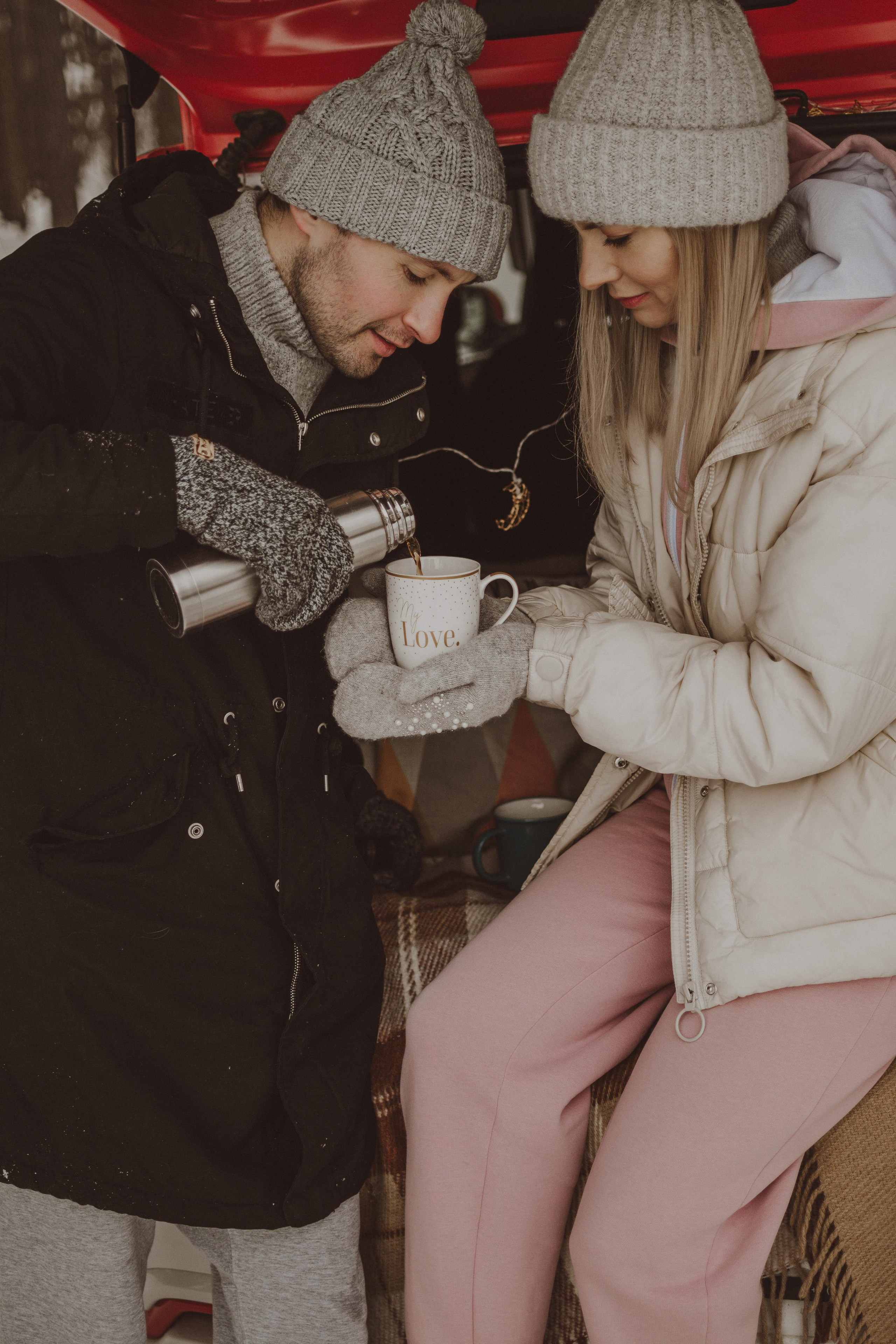 Прогулка в снежном лесу. Фотограф Кристина Пархоменко